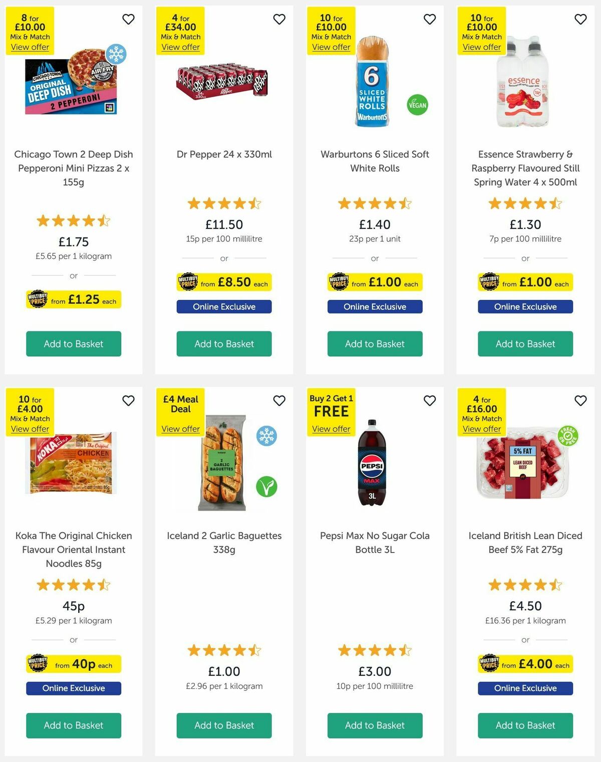 Iceland Offers from 3 December