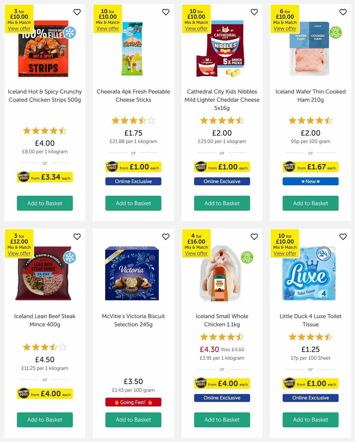 Iceland Offers from 3 December