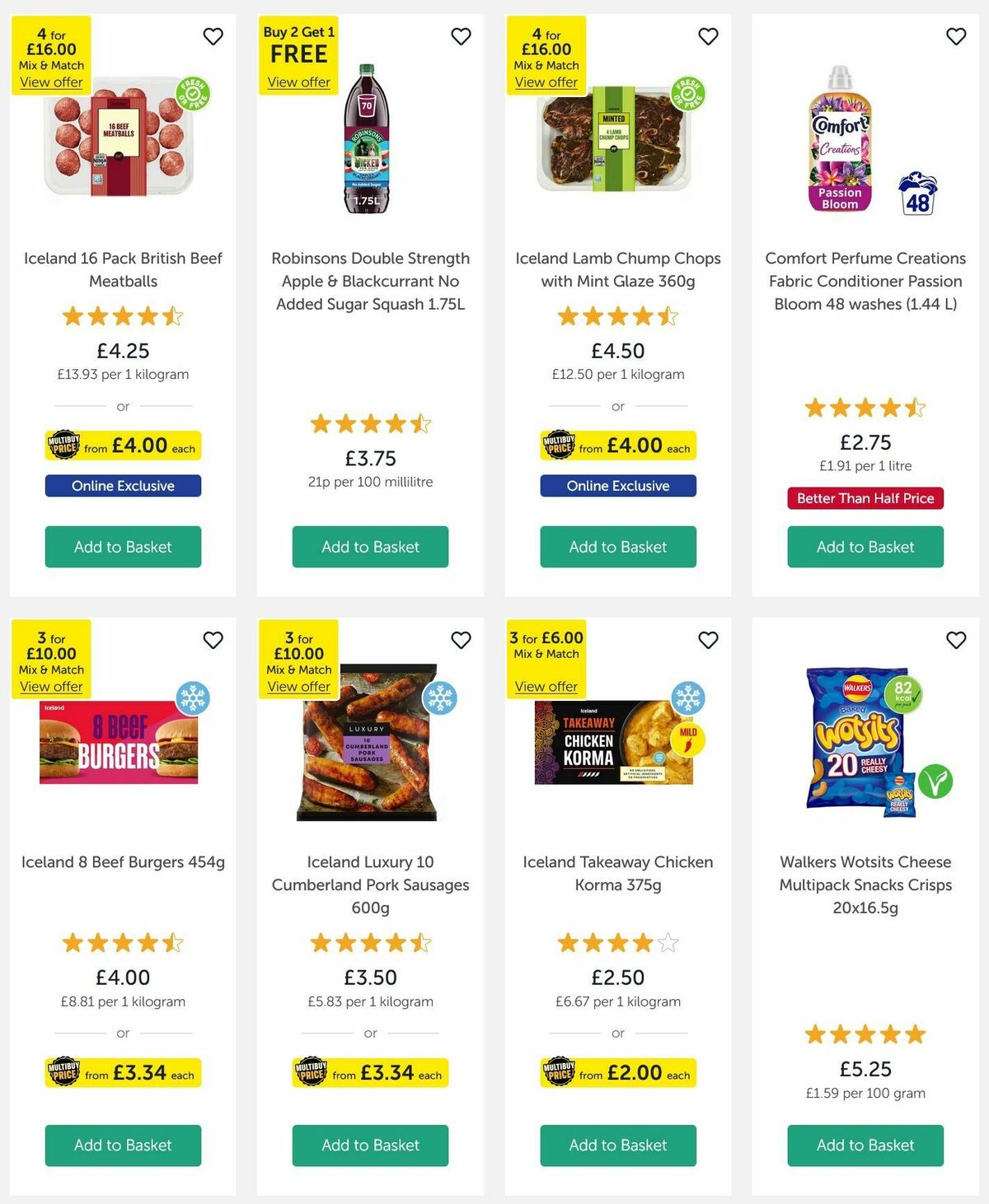 Iceland Offers from 12 December