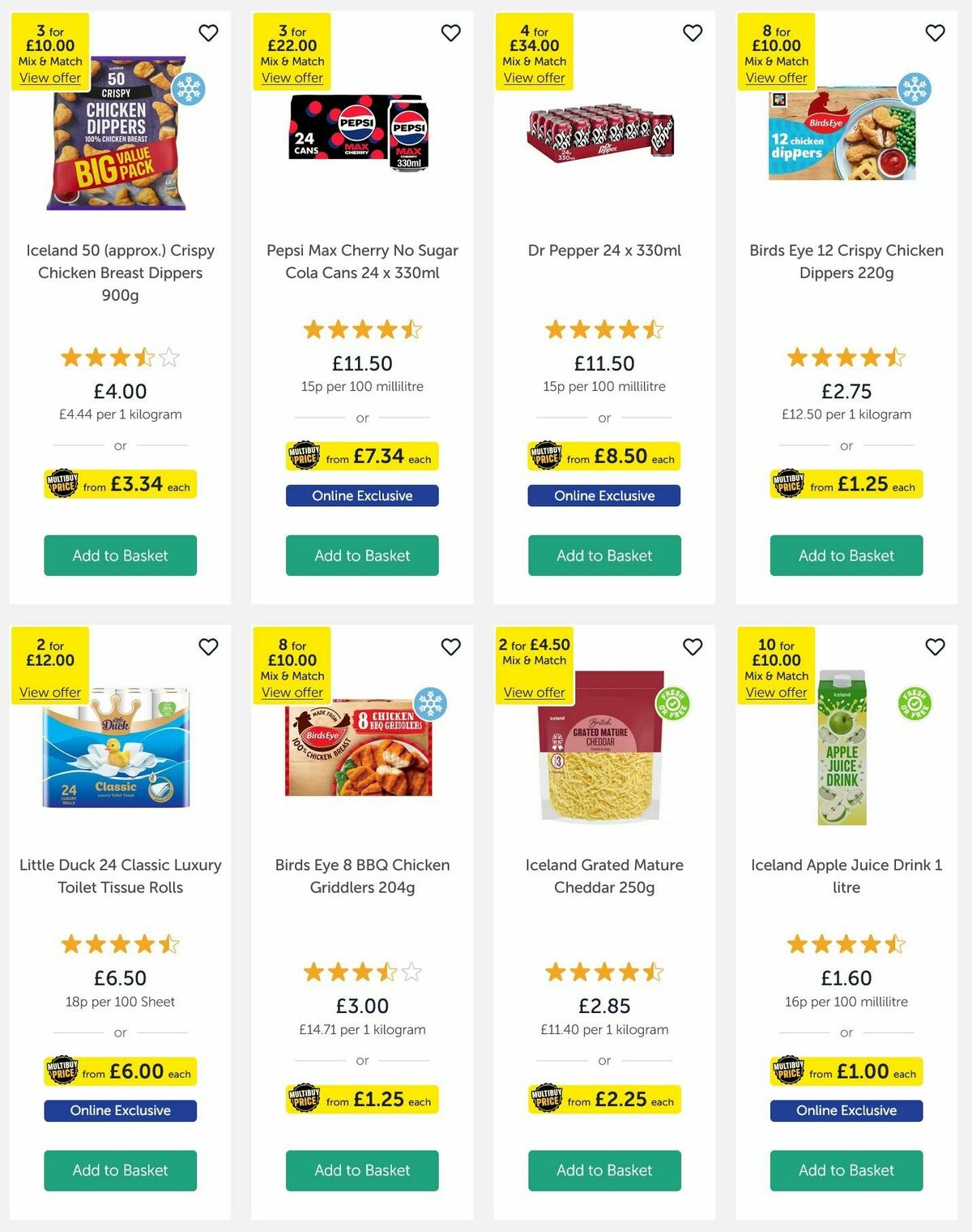 Iceland Offers from 12 December