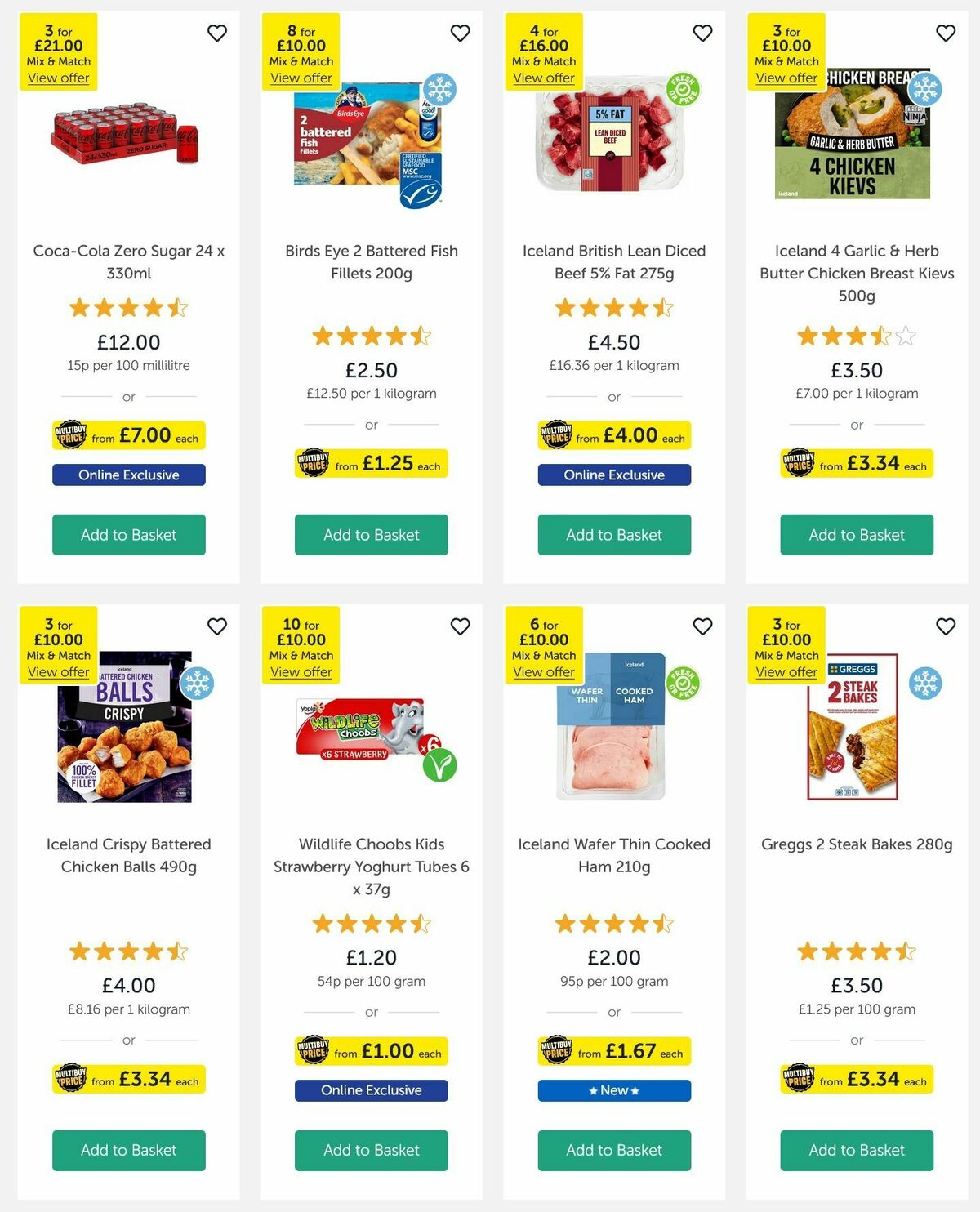 Iceland Offers from 12 December