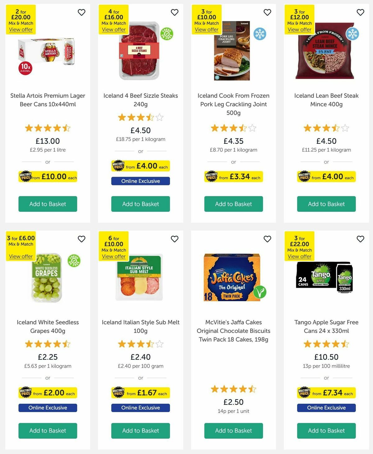 Iceland Offers from 26 December