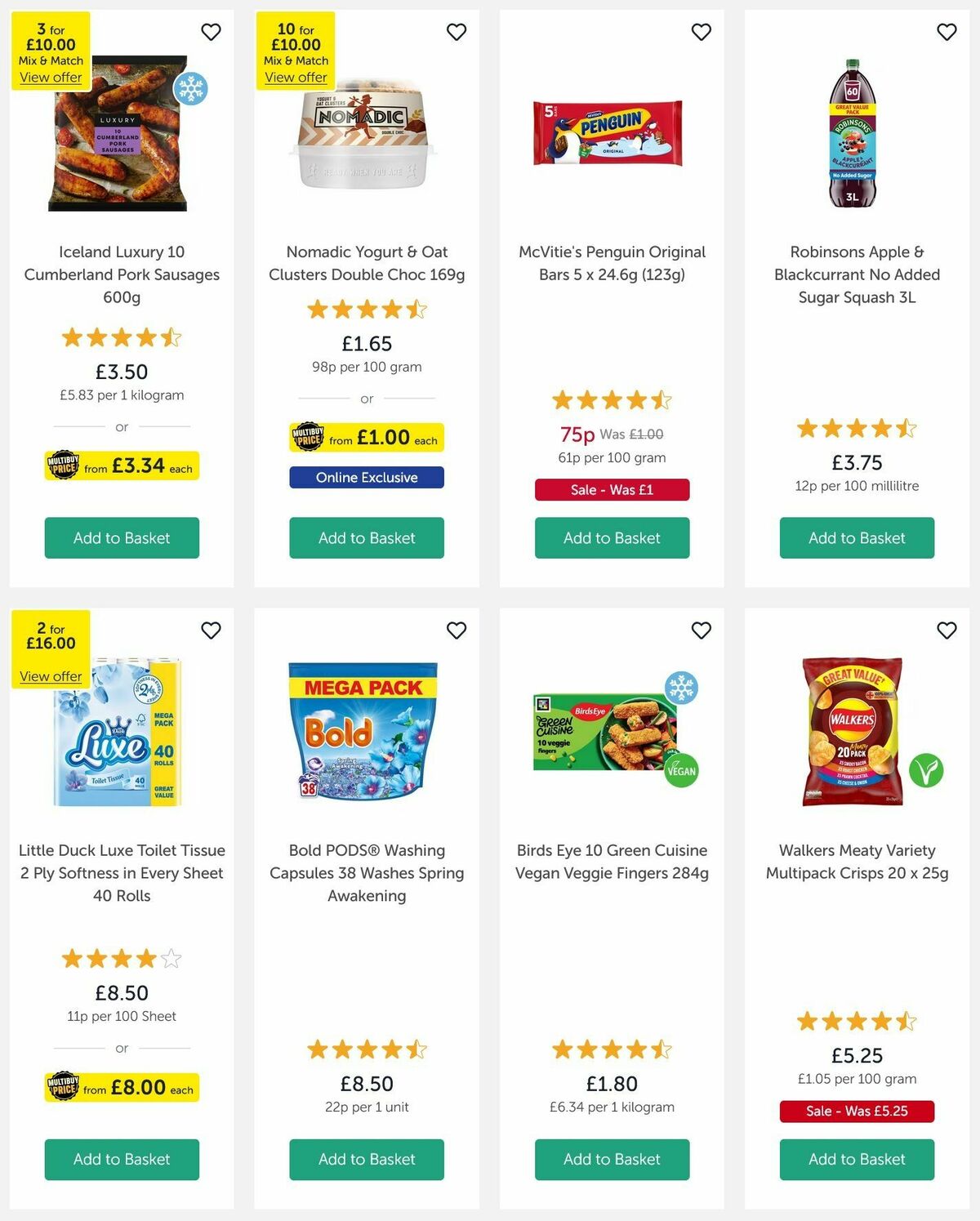 Iceland Offers from 4 January