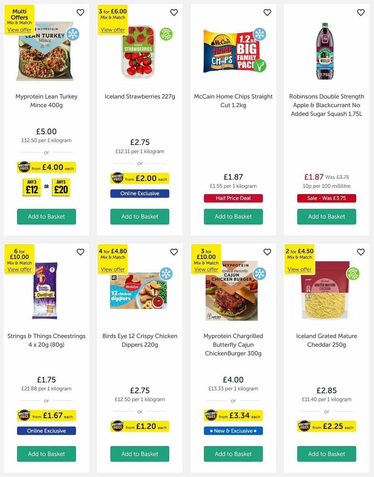 Iceland Offers from 4 January