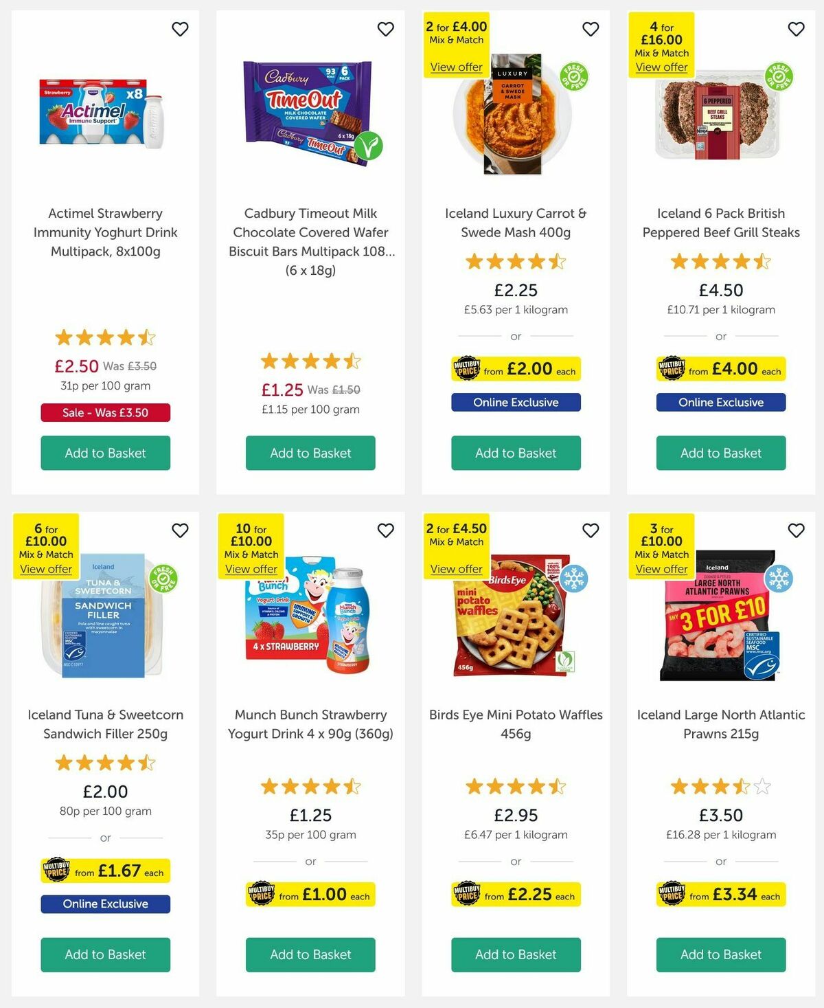 Iceland Offers from 4 January