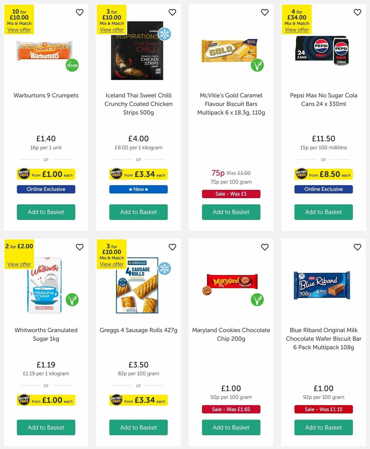 Iceland Offers from 4 January