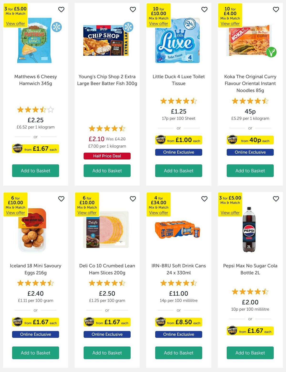 Iceland Offers from 16 January