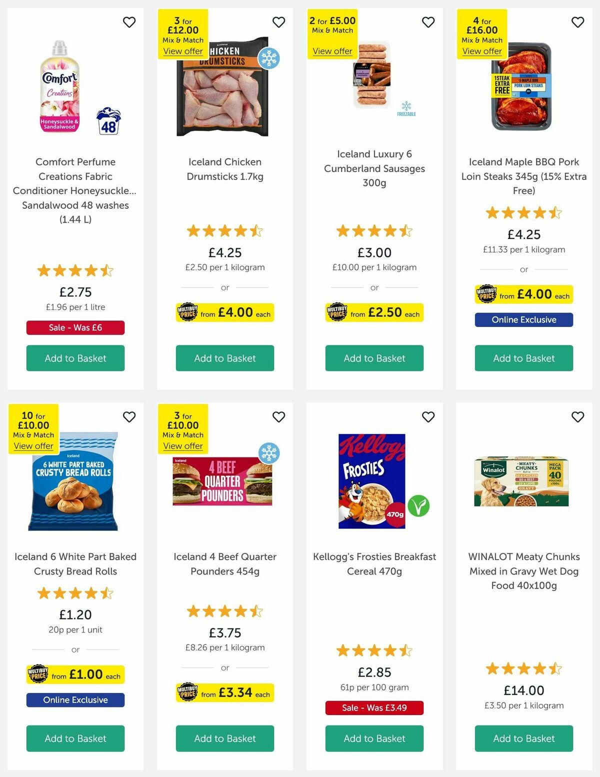 Iceland Offers from 16 January