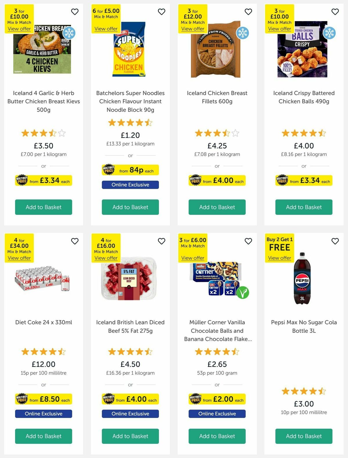 Iceland Offers from 16 January