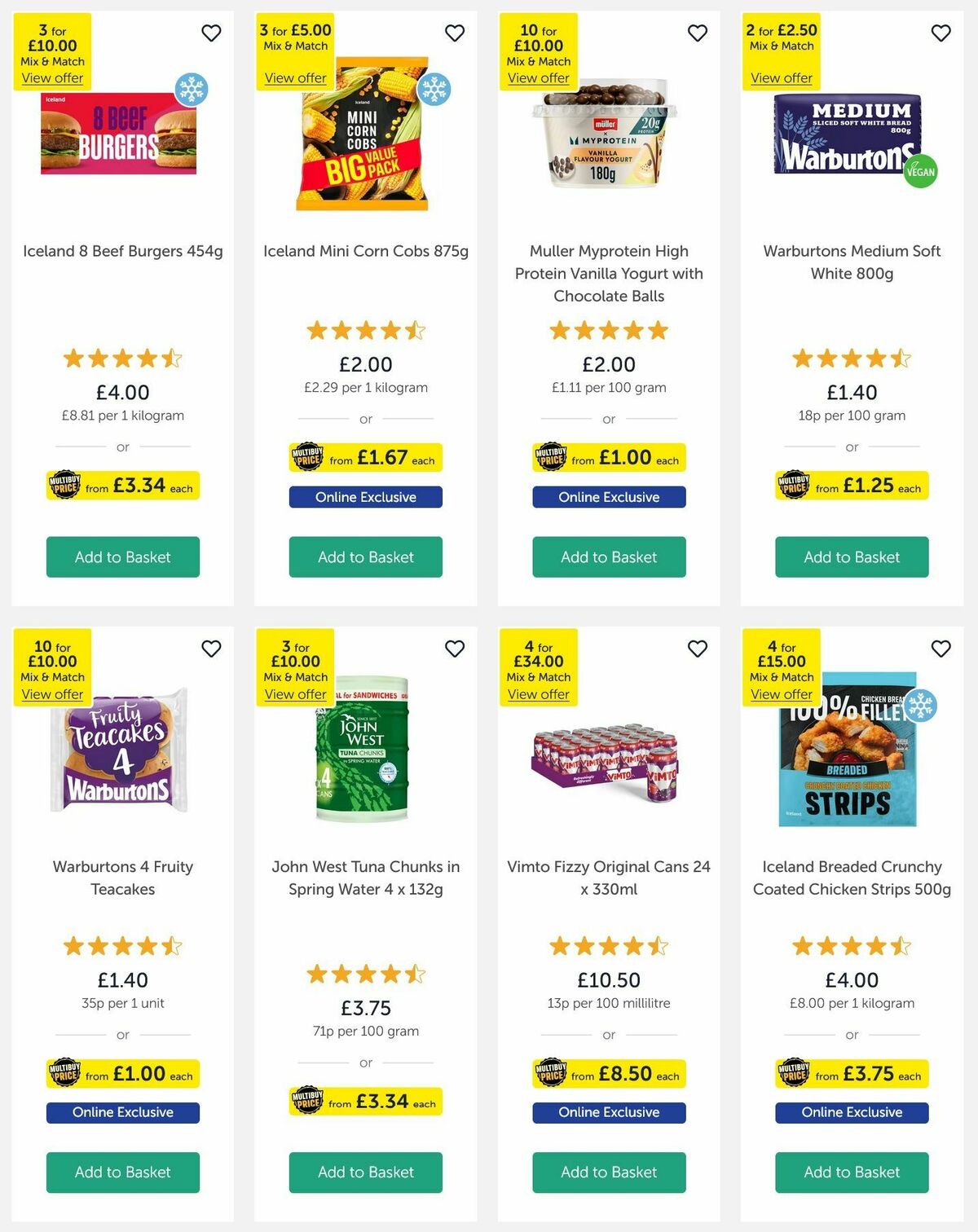 Iceland Offers from 23 January