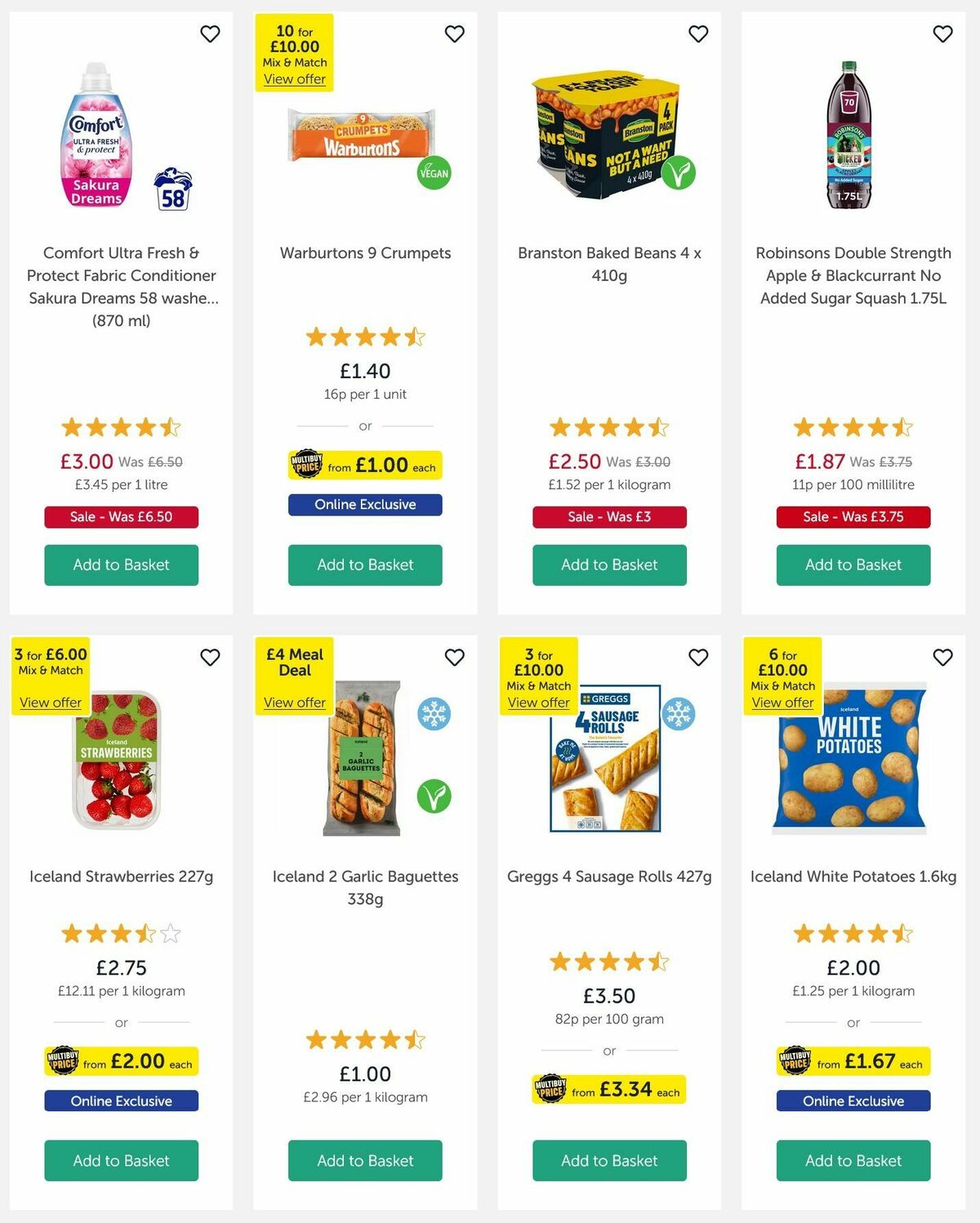 Iceland Offers from 23 January