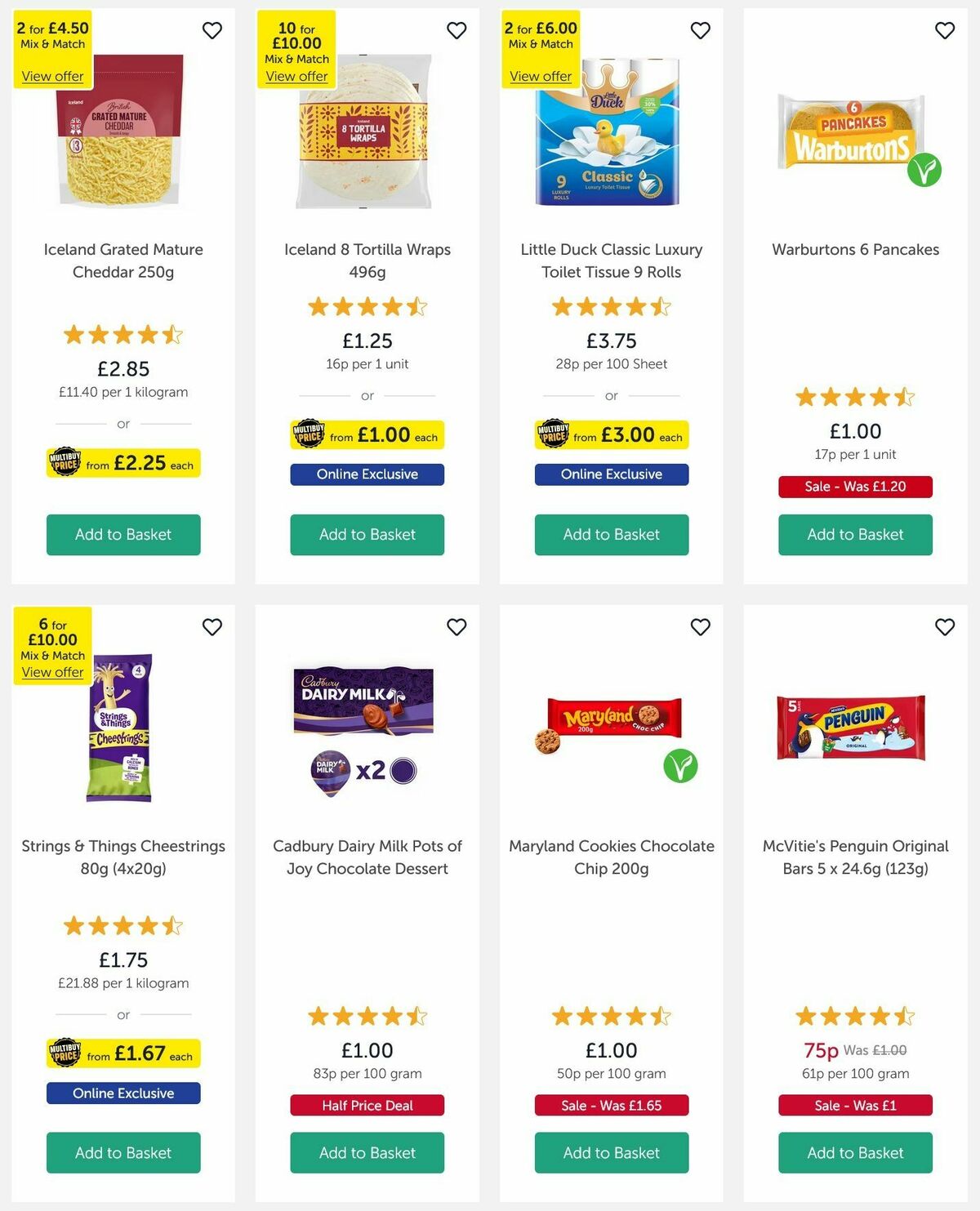 Iceland Offers from 23 January