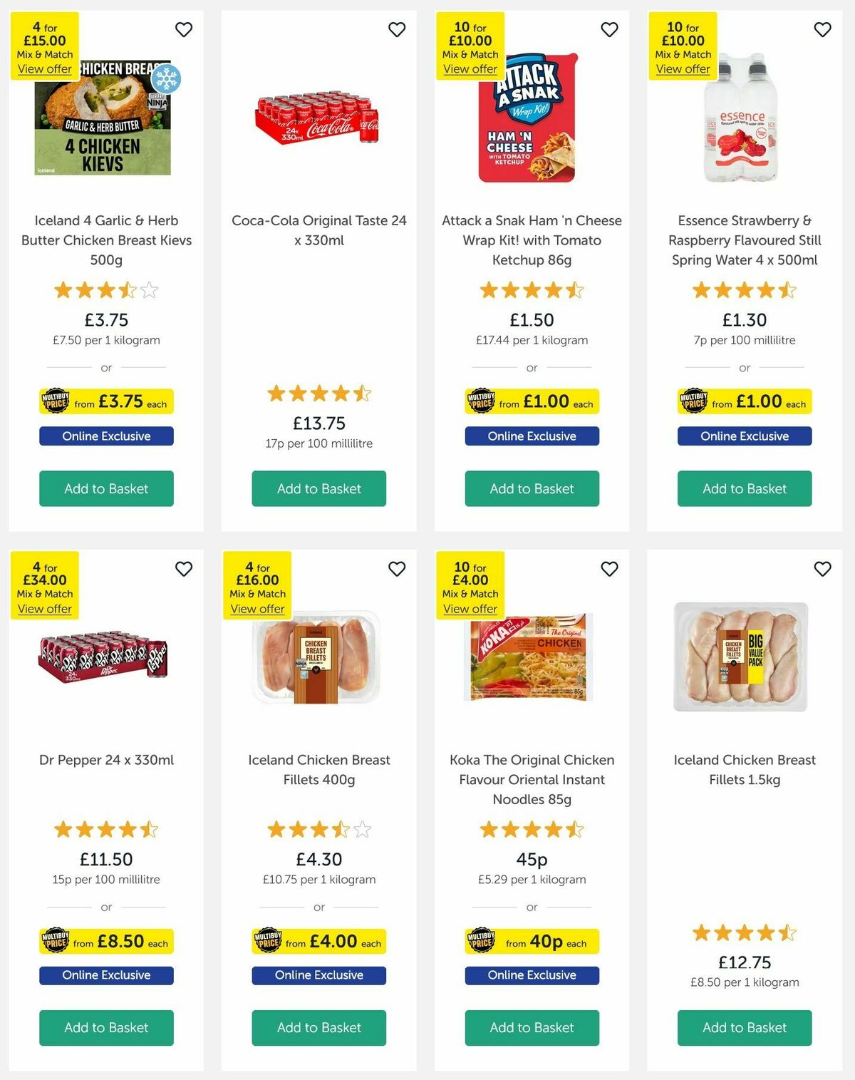 Iceland Offers from 23 January