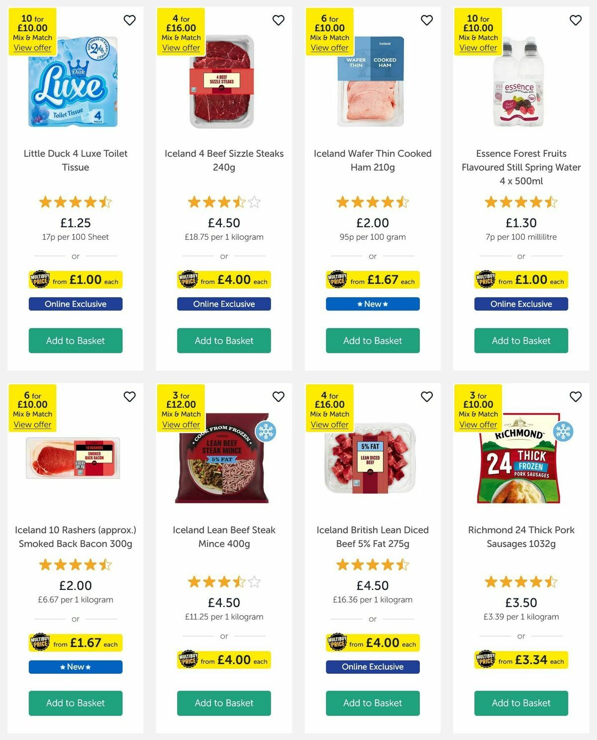 Iceland Offers from 30 January