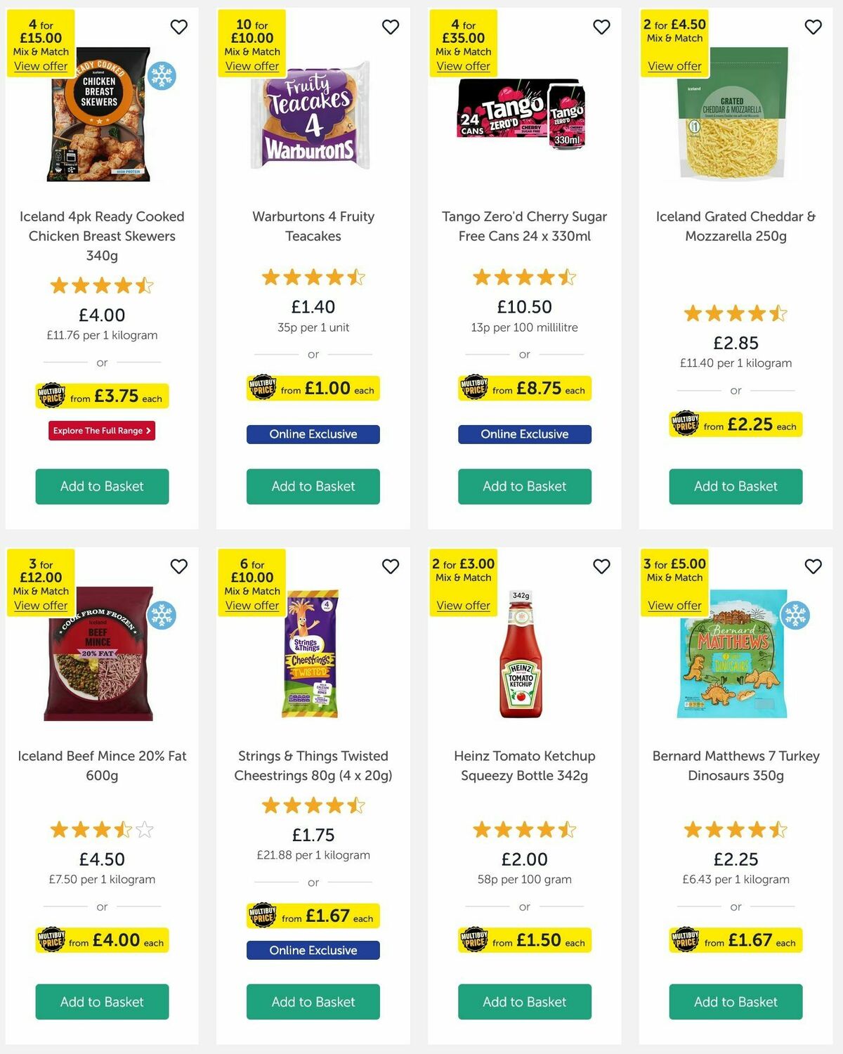 Iceland Offers from 6 February