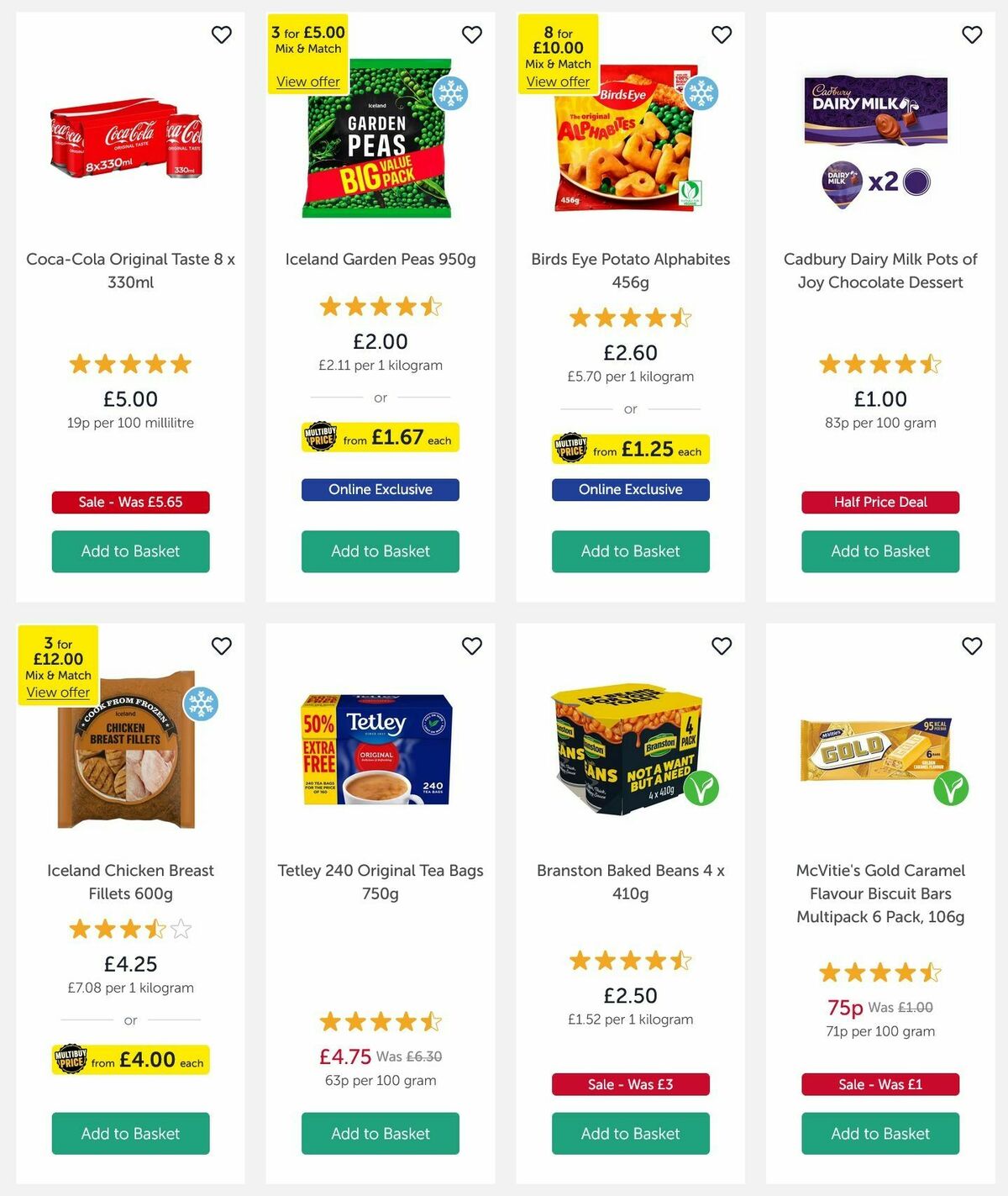 Iceland Offers from 6 February