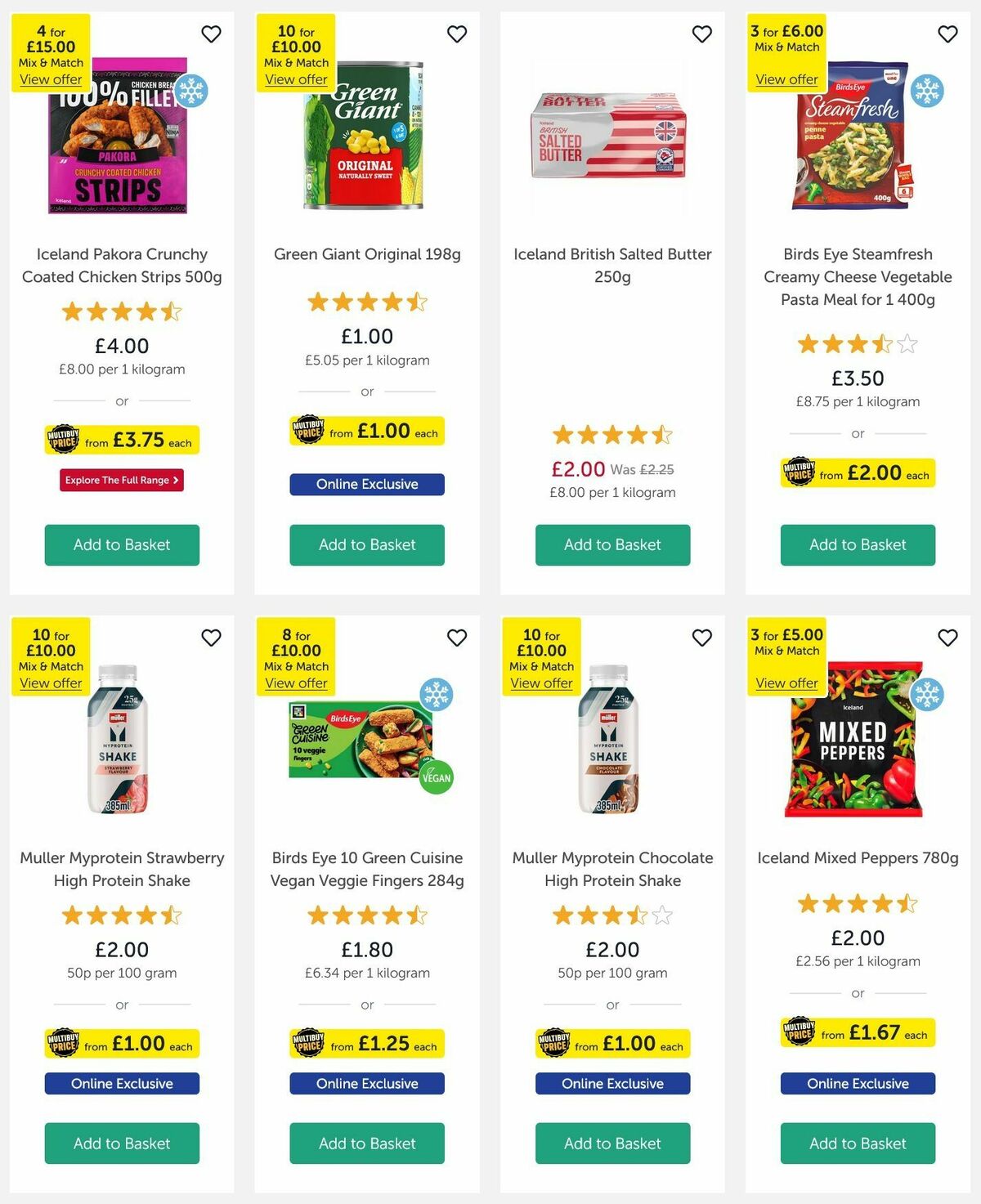 Iceland Offers from 6 February