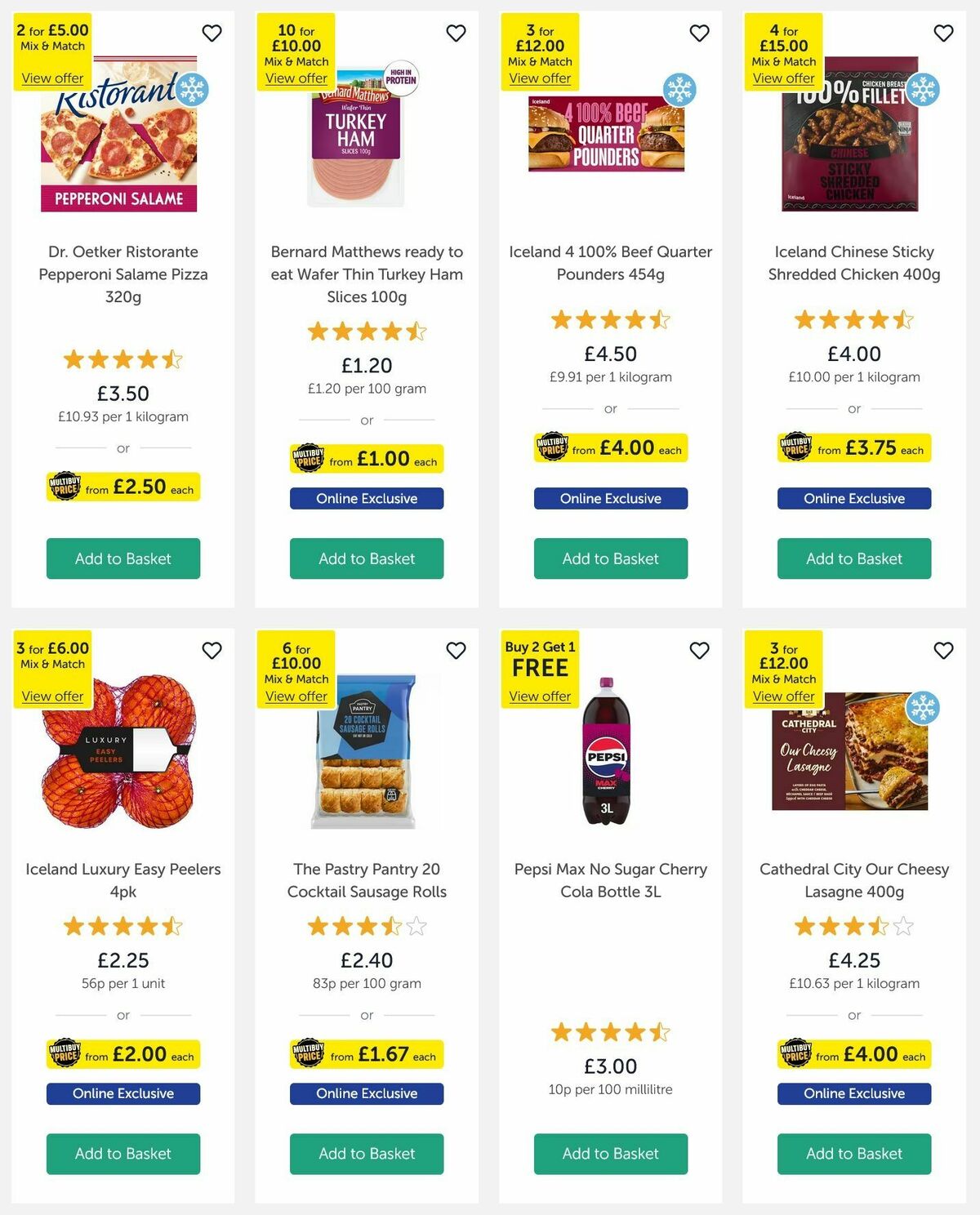 Iceland Offers from 6 February