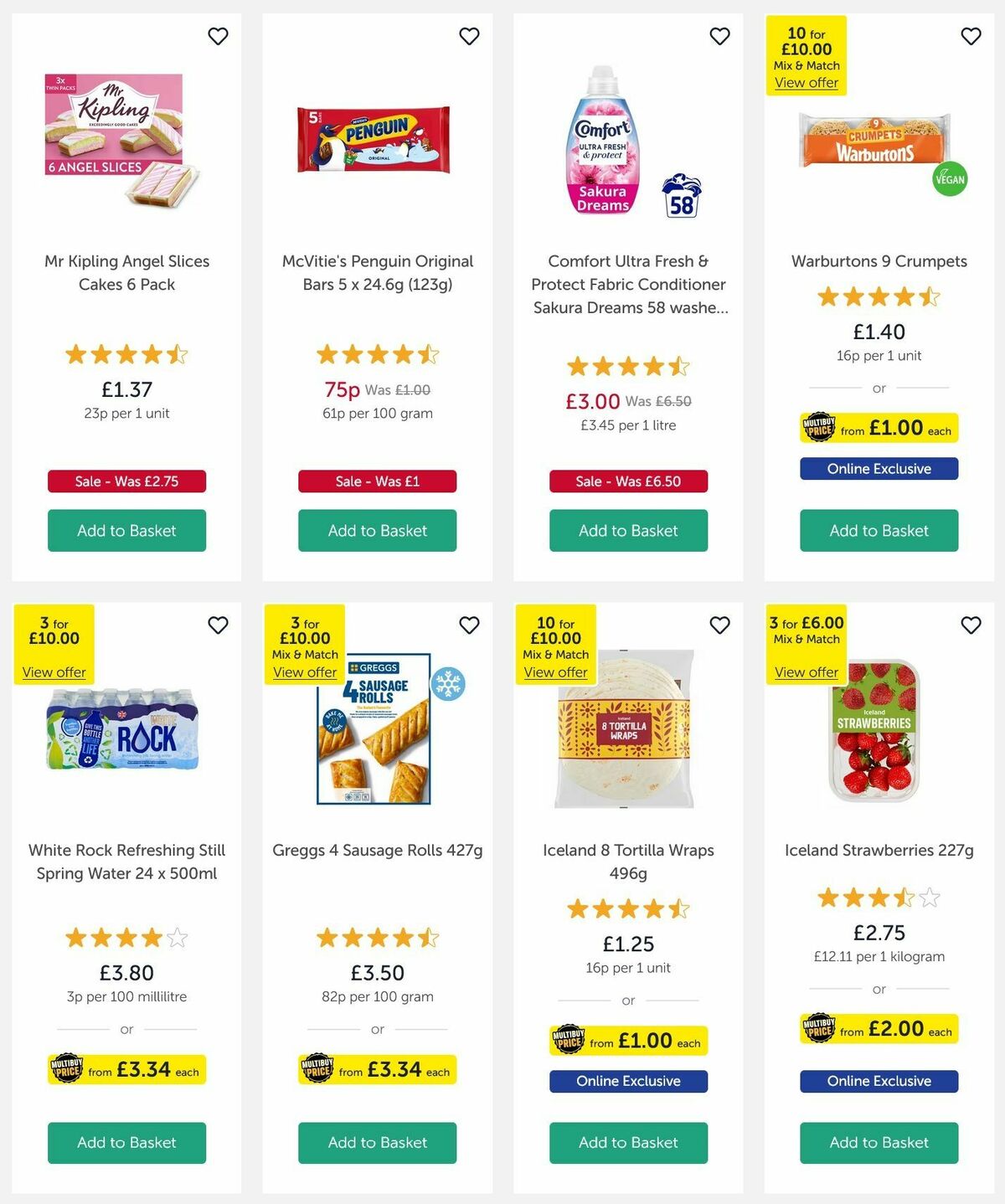 Iceland Offers from 6 February