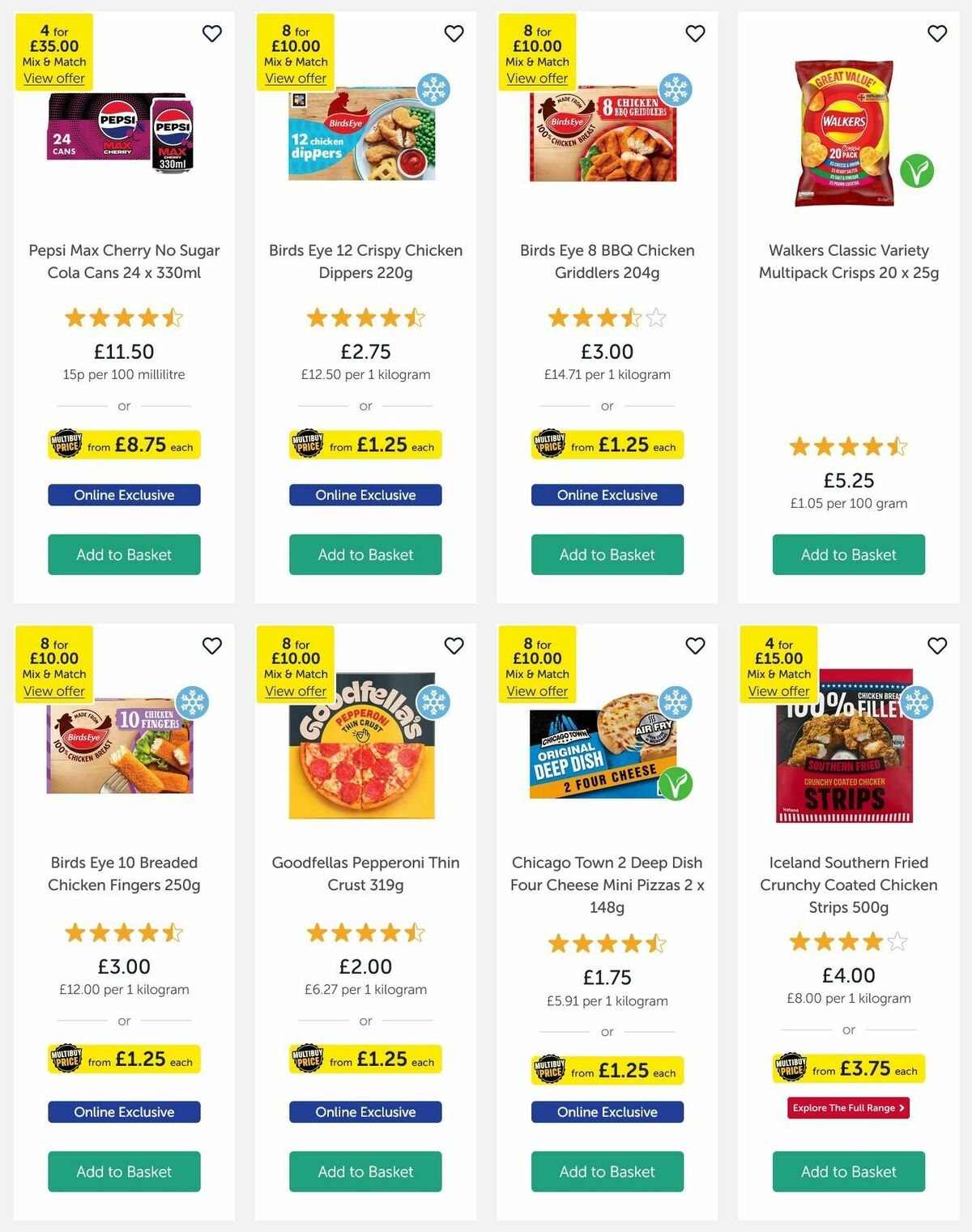 Iceland Offers from 6 February