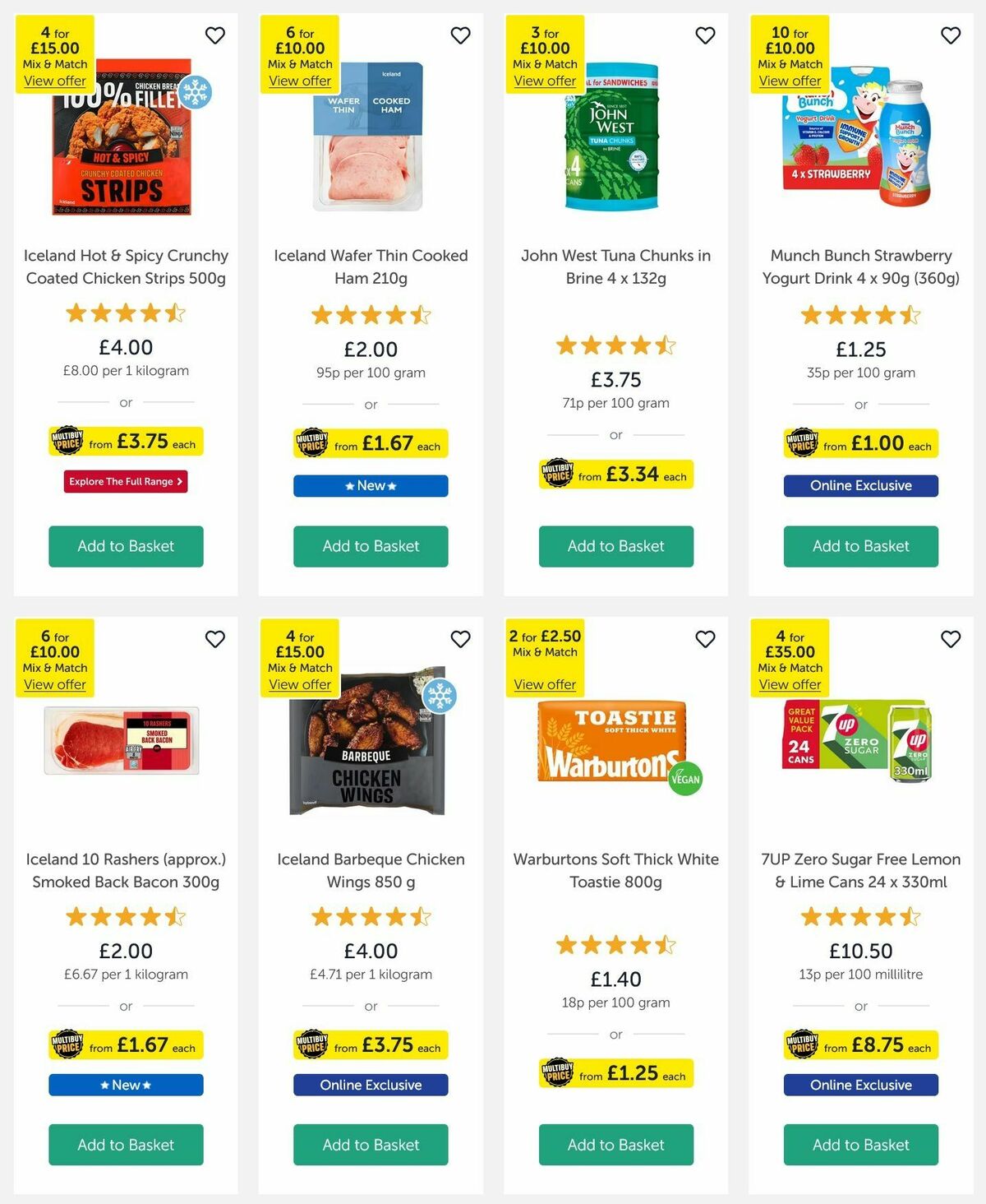 Iceland Offers from 6 February