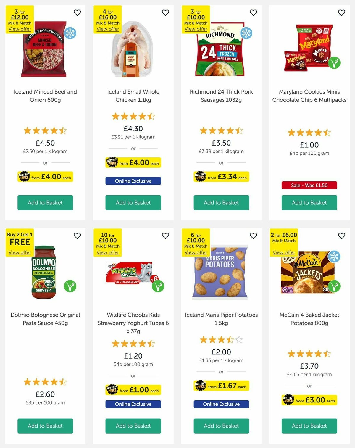 Iceland Offers from 6 February