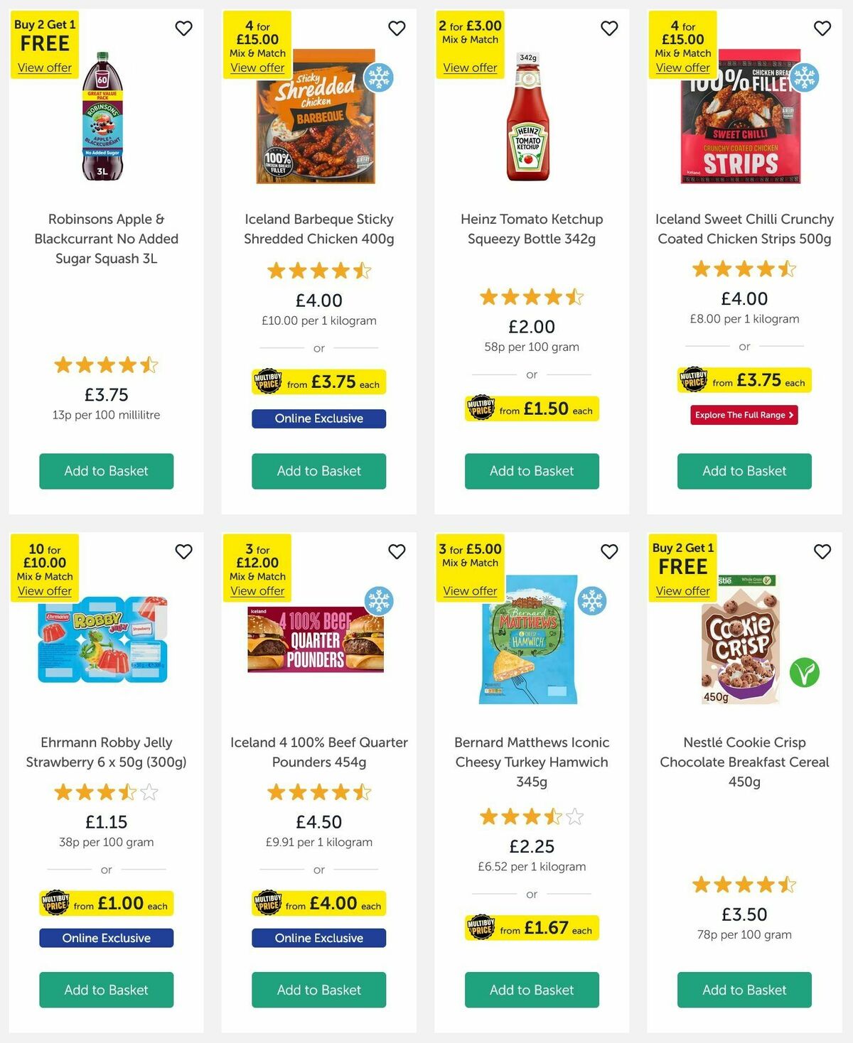 Iceland Offers from 13 February