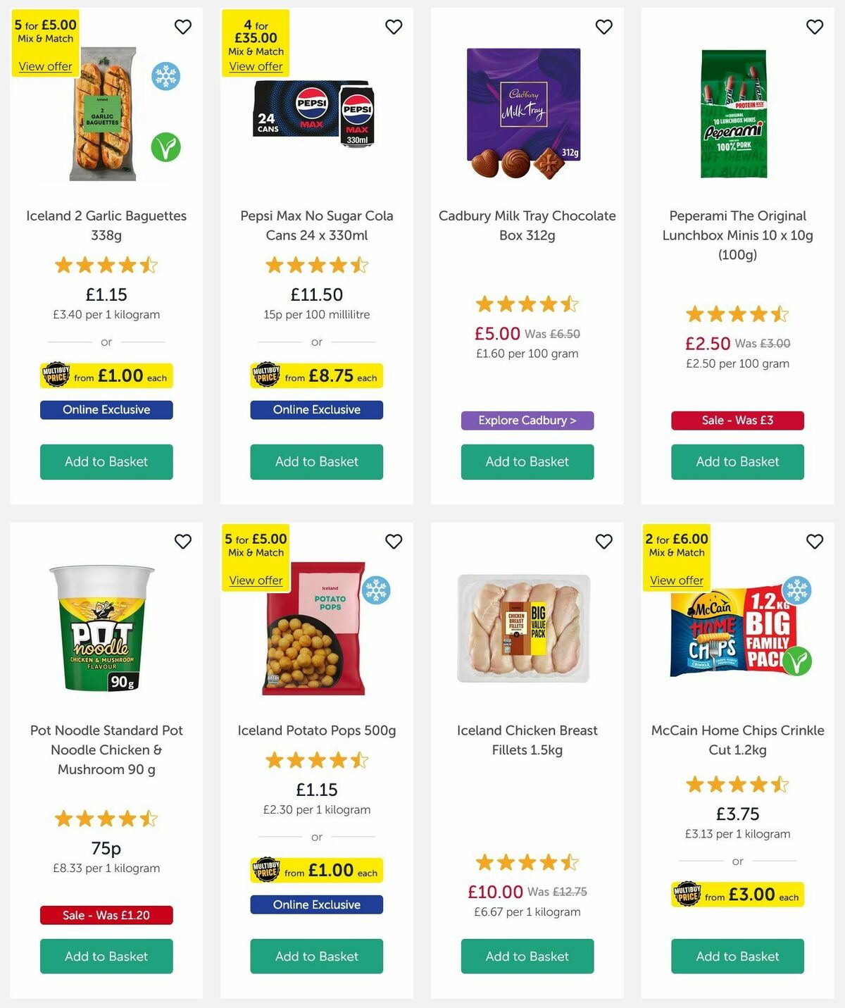 Iceland Offers from 13 February