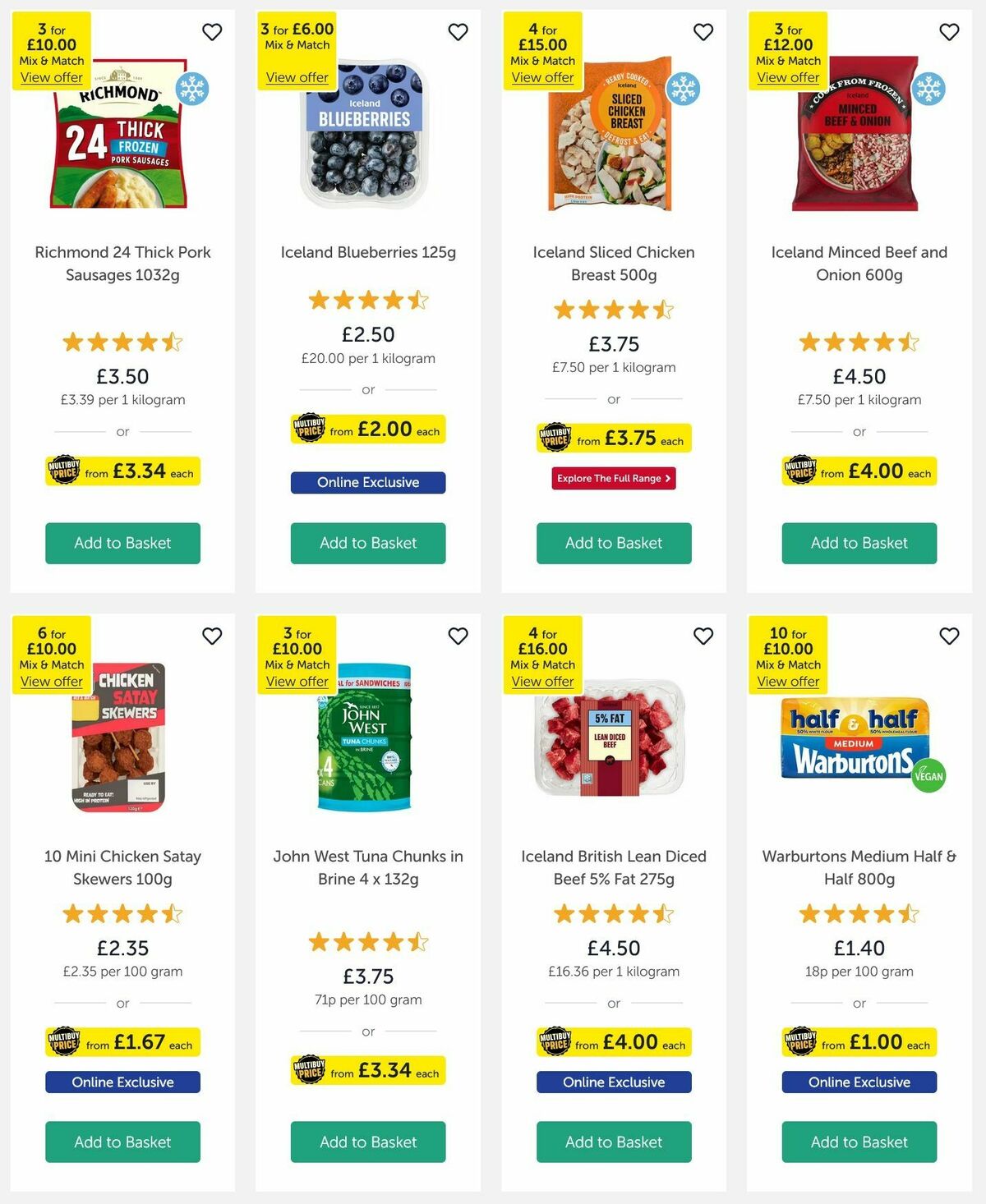 Iceland Offers from 13 February