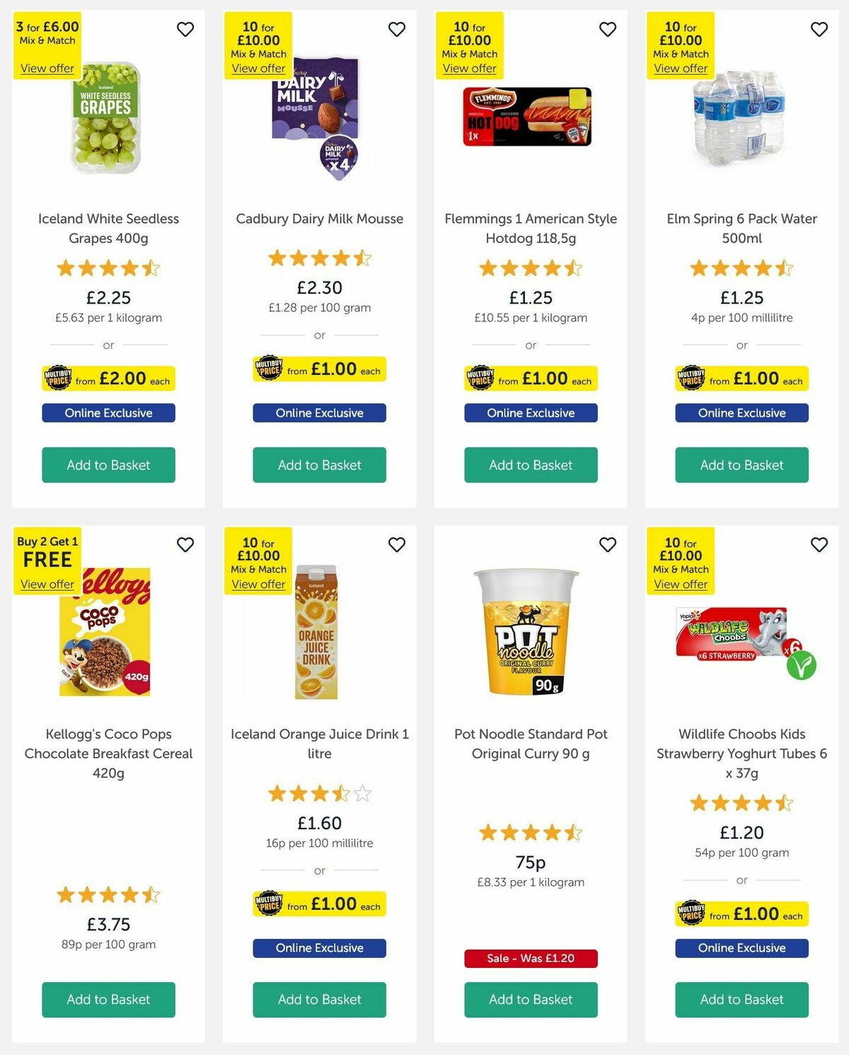 Iceland Offers from 20 February