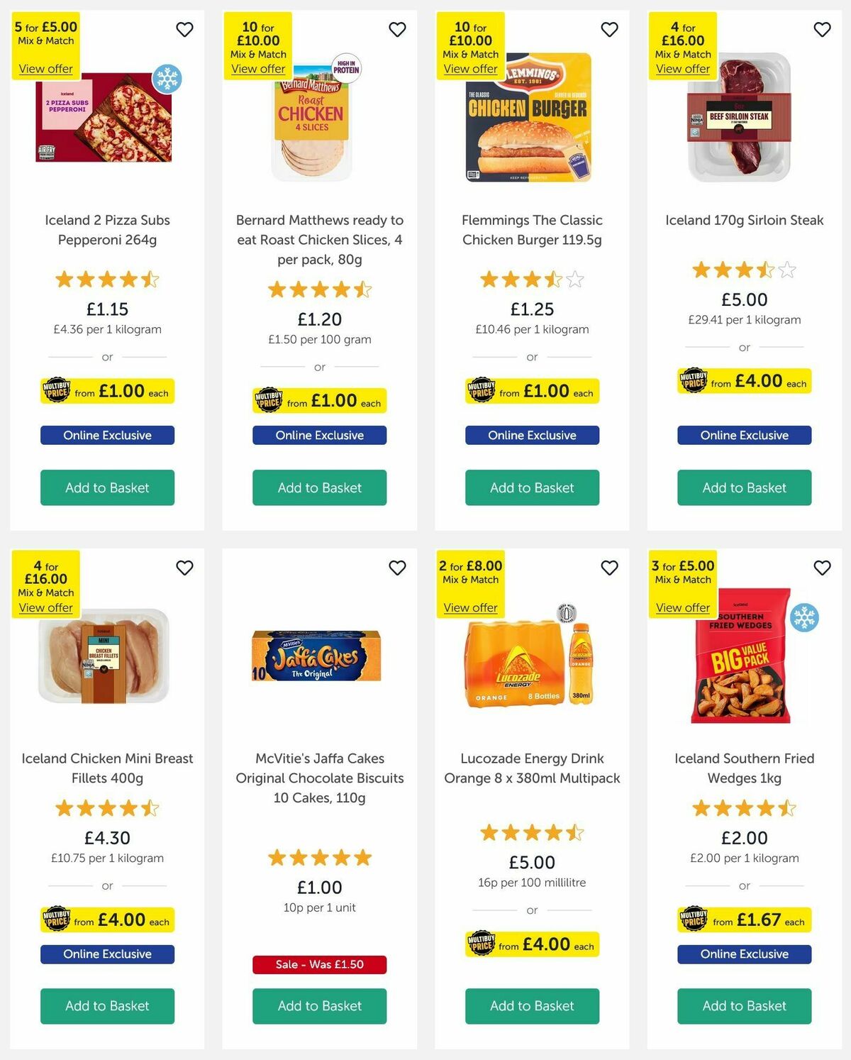 Iceland Offers from 27 February