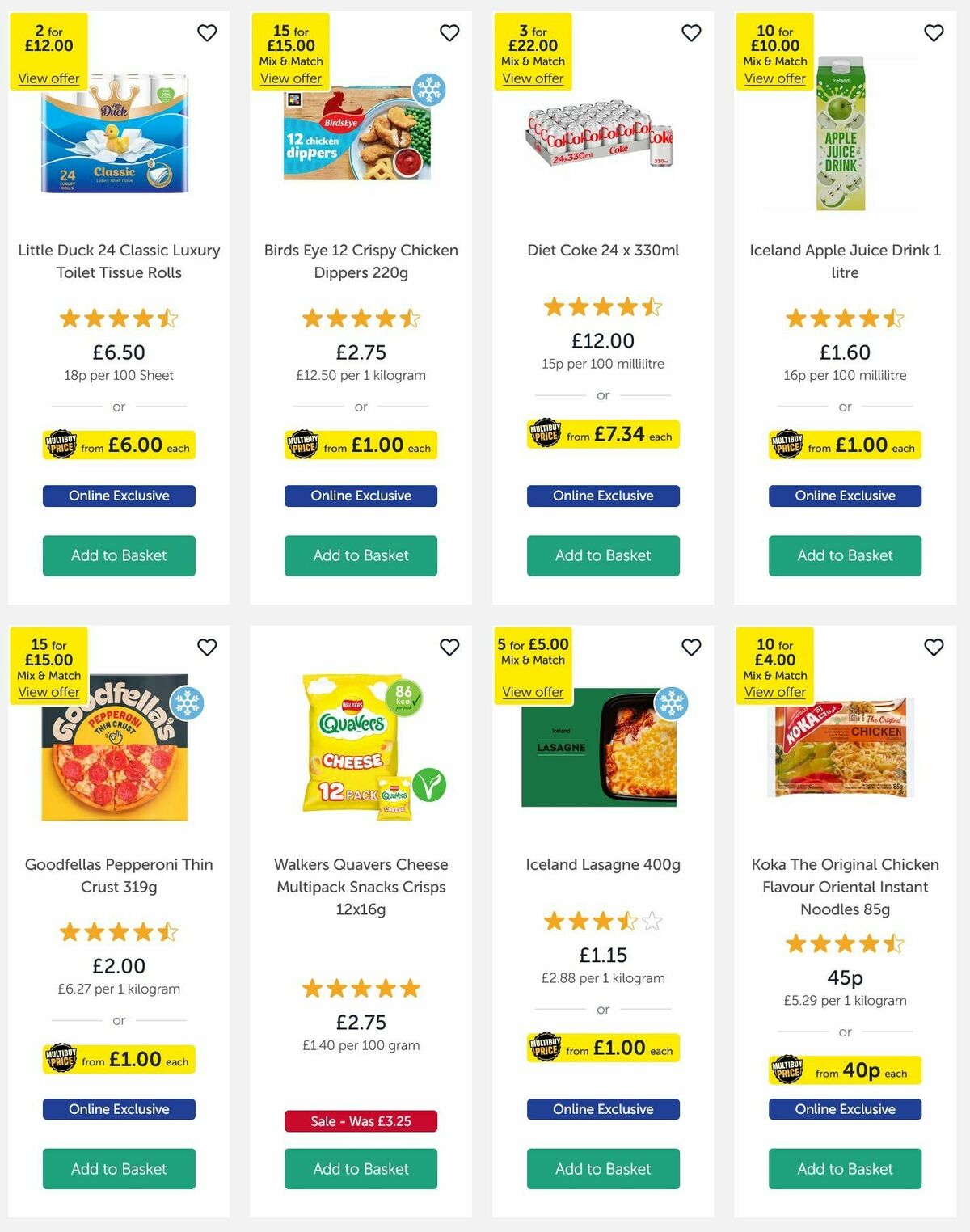 Iceland Offers from 27 February