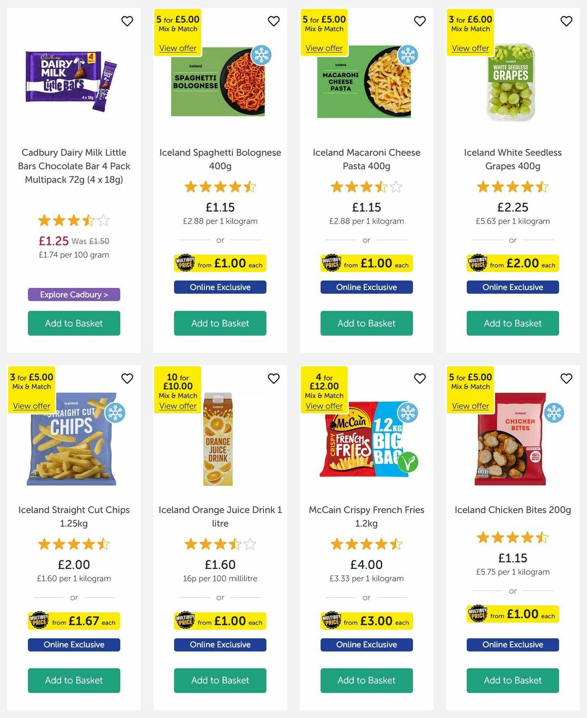 Iceland Offers from 6 March