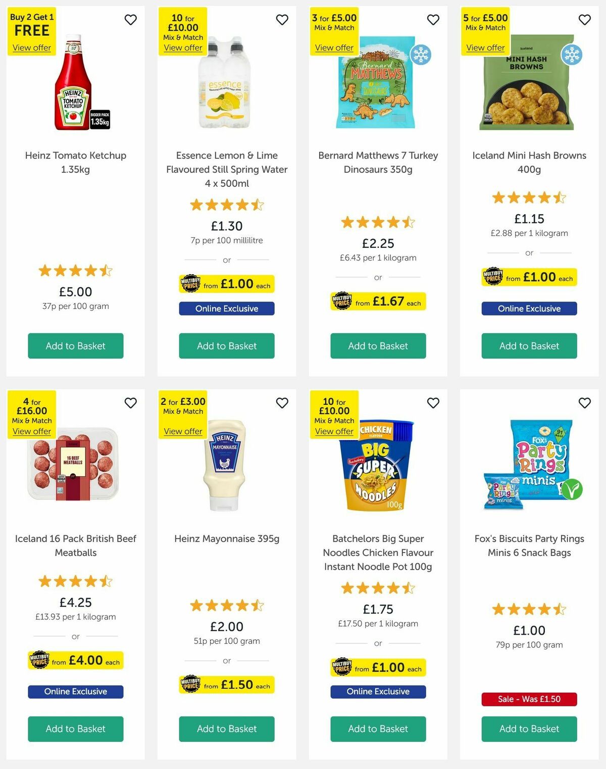 Iceland Offers from 6 March