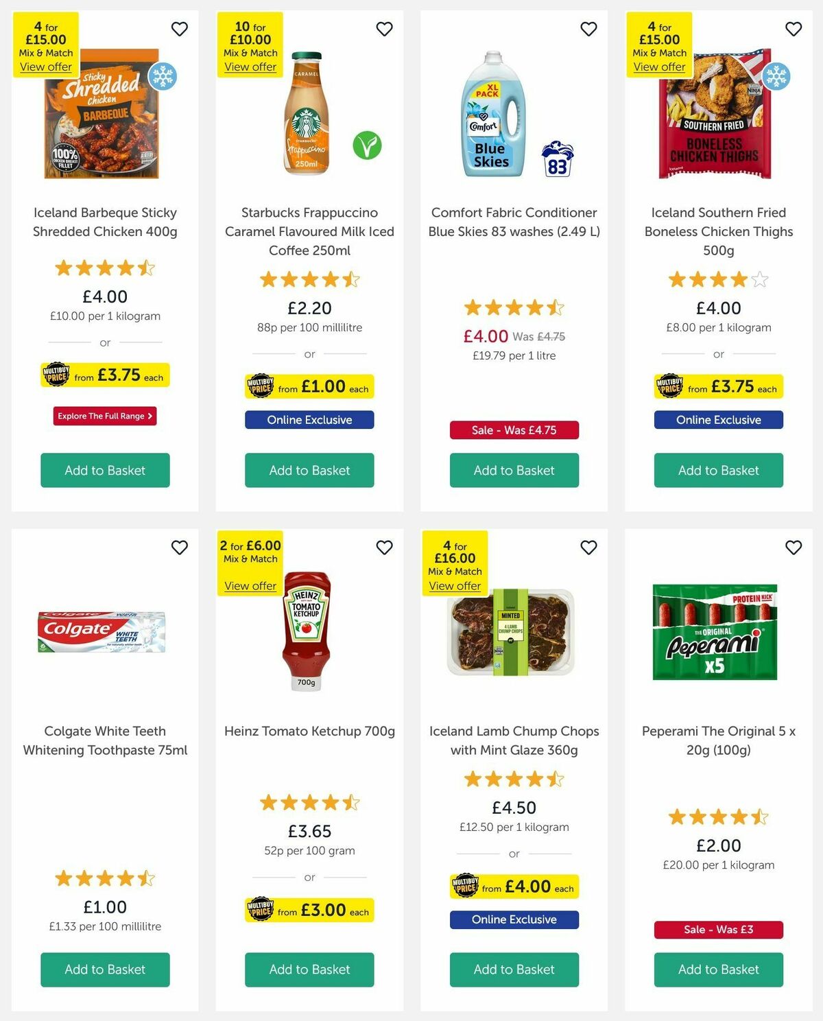 Iceland Offers from 6 March