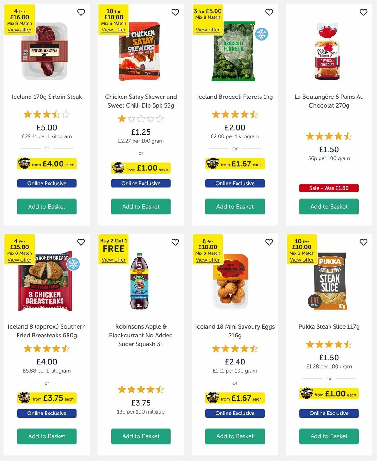 Iceland Offers from 6 March