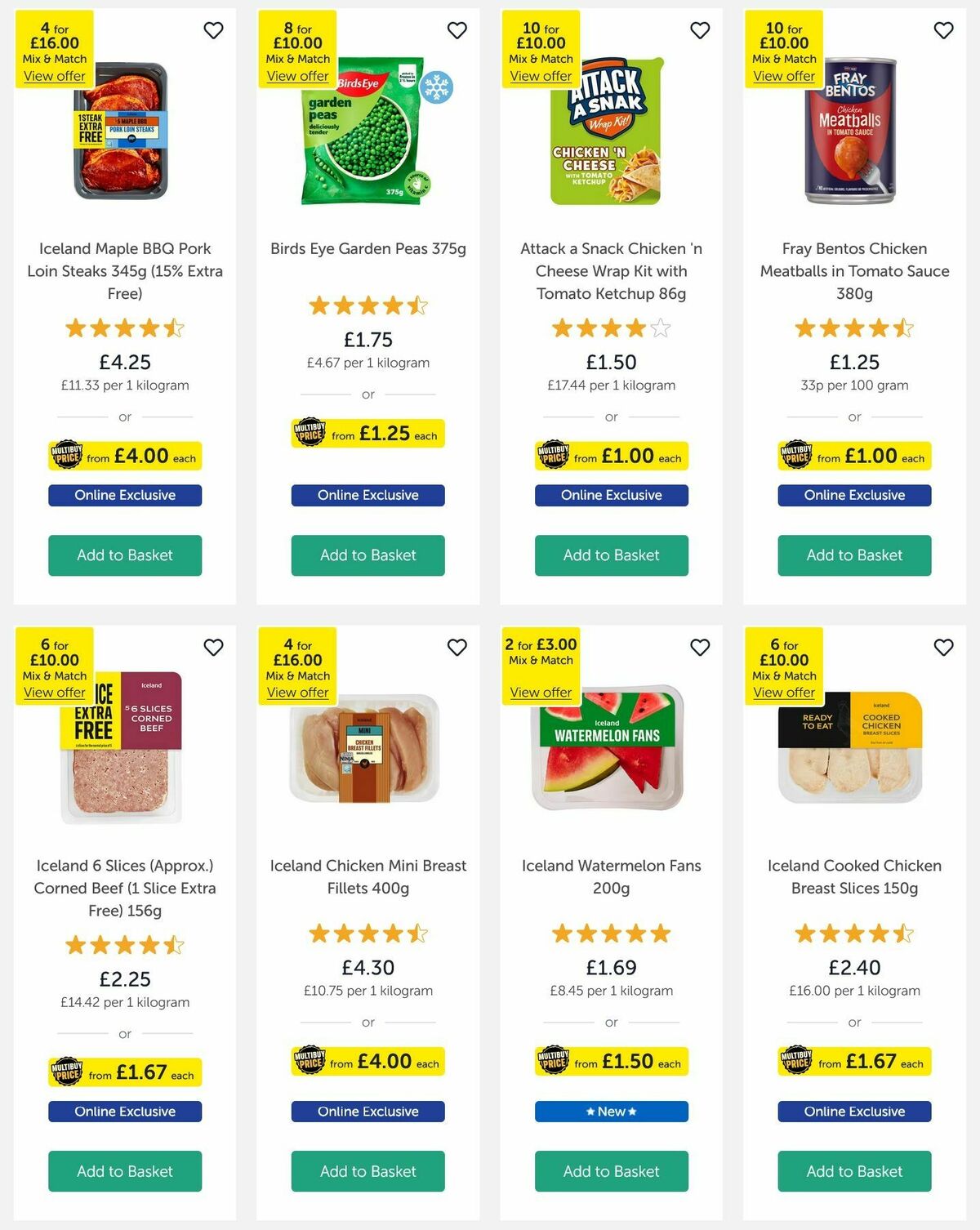 Iceland Offers from 6 March