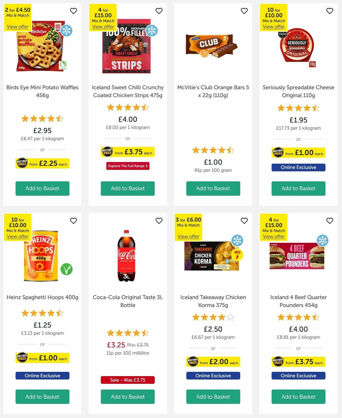 Iceland Offers from 6 March