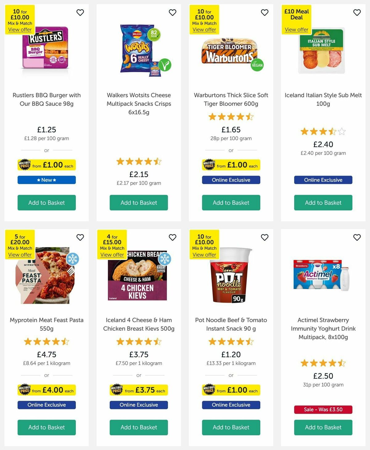 Iceland Offers from 6 March