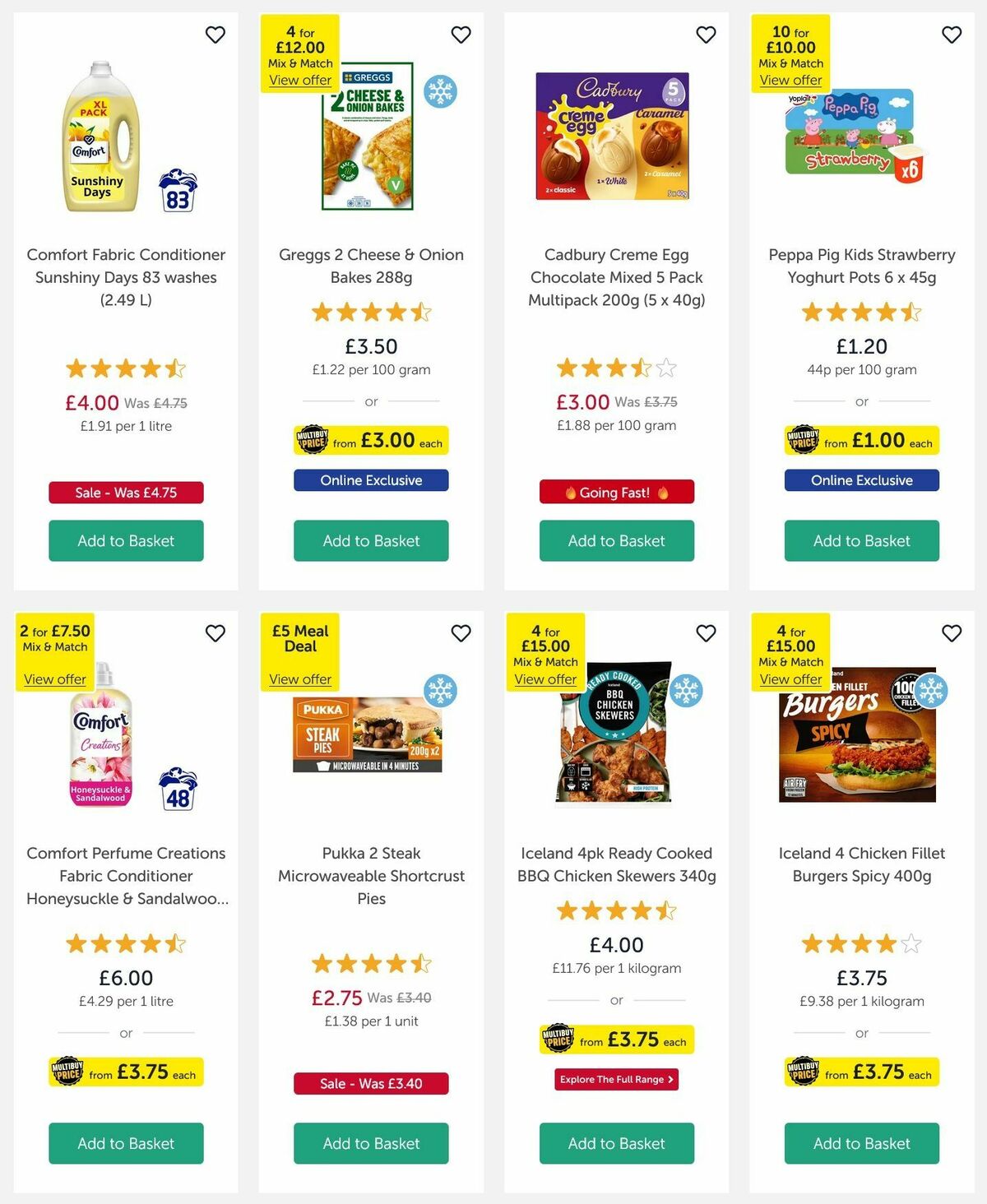 Iceland Offers from 6 March