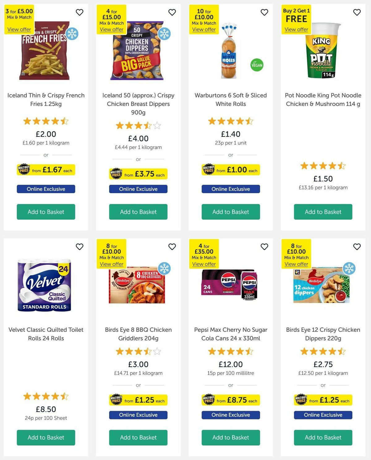 Iceland Offers from 6 March