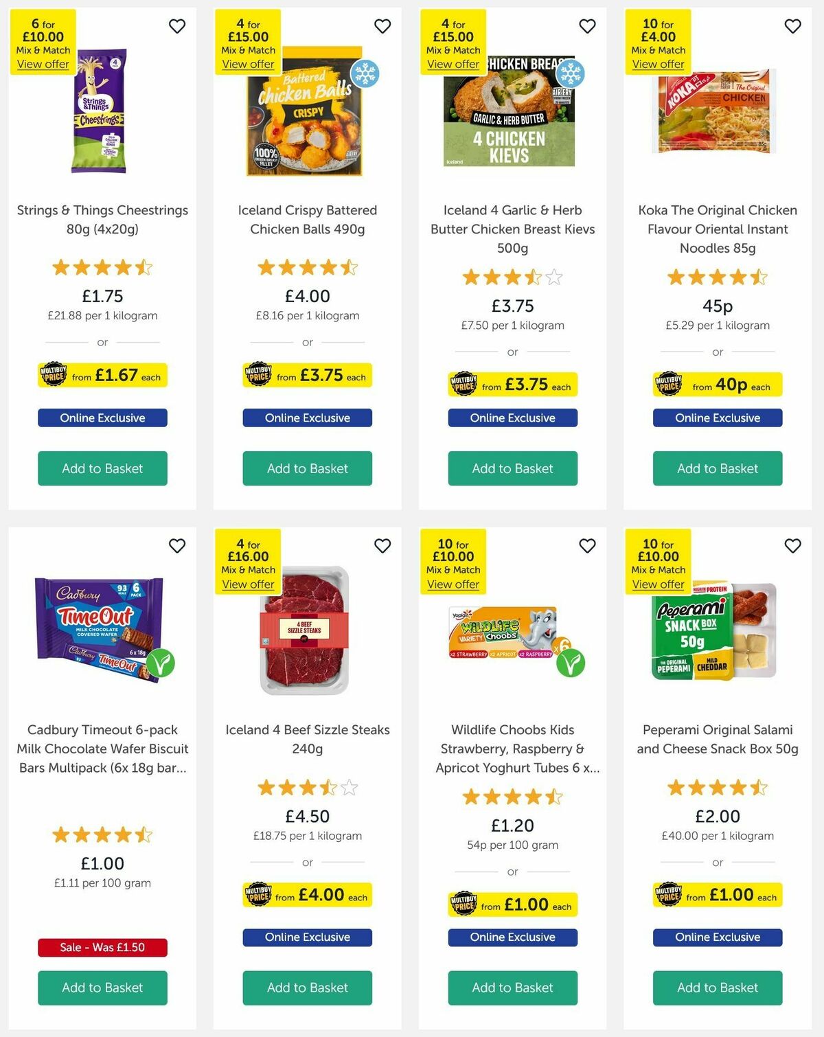 Iceland Offers from 6 March