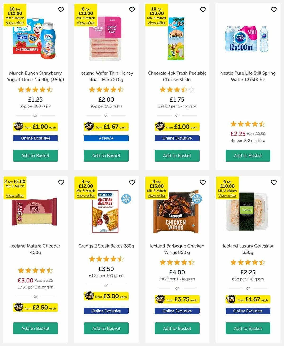 Iceland Offers from 6 March