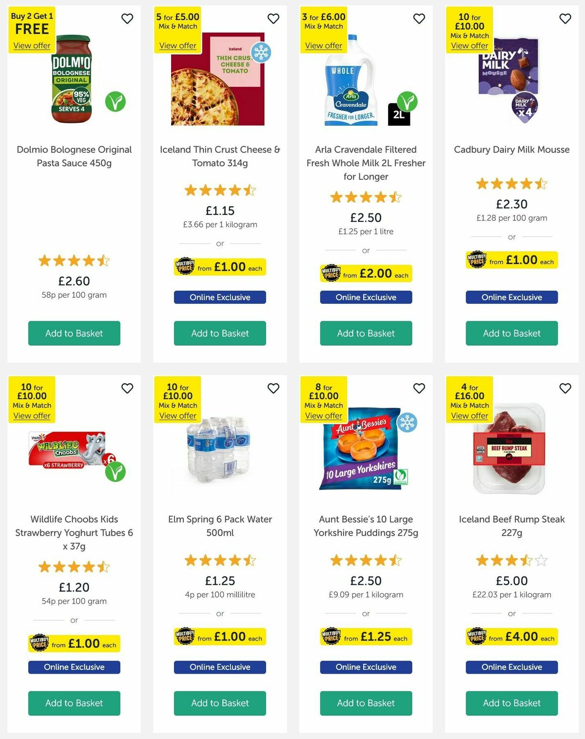 Iceland Offers from 6 March