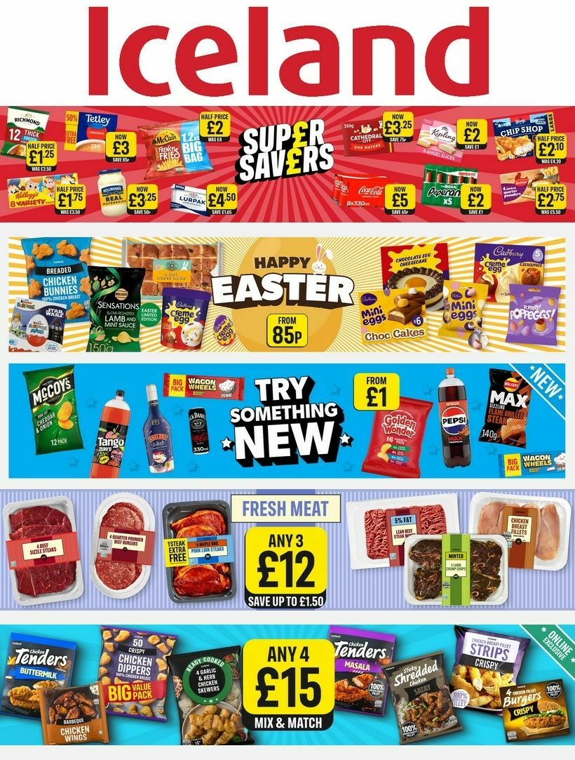 Iceland Offers from 13 March