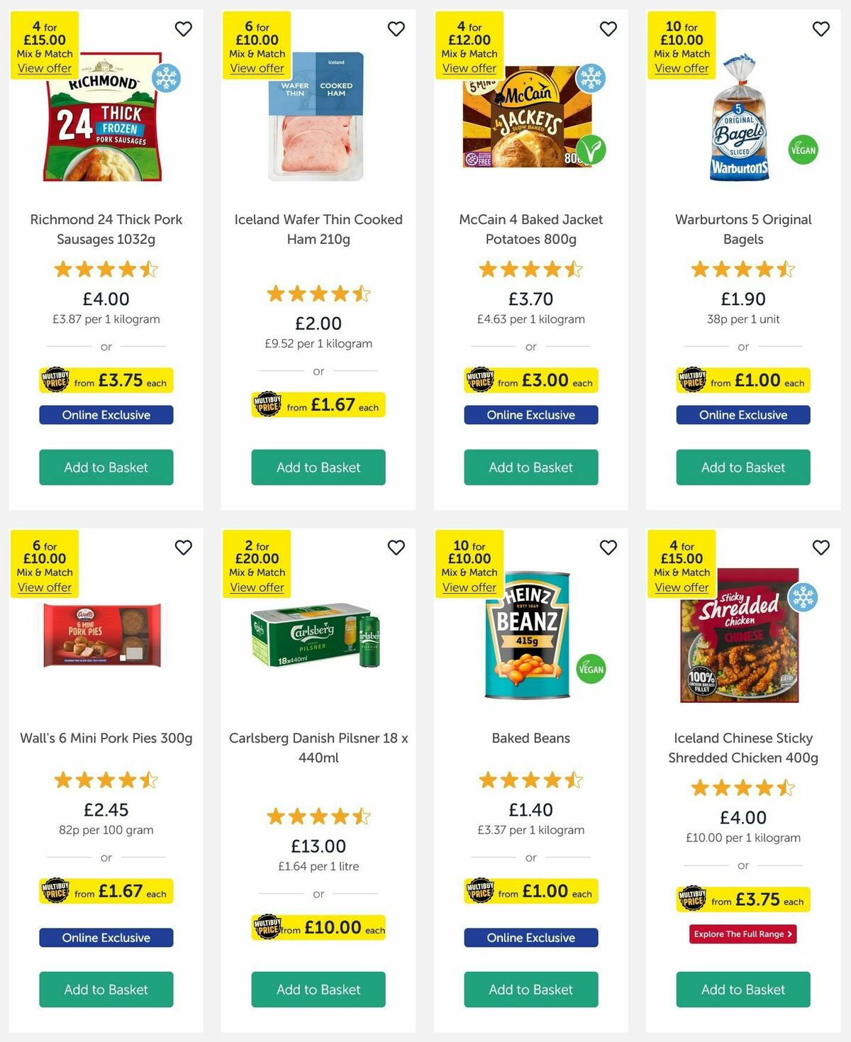 Iceland Offers from 13 March