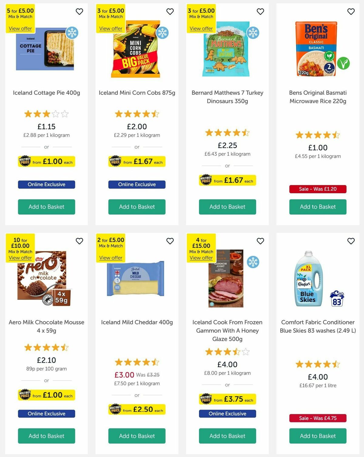 Iceland Offers from 13 March