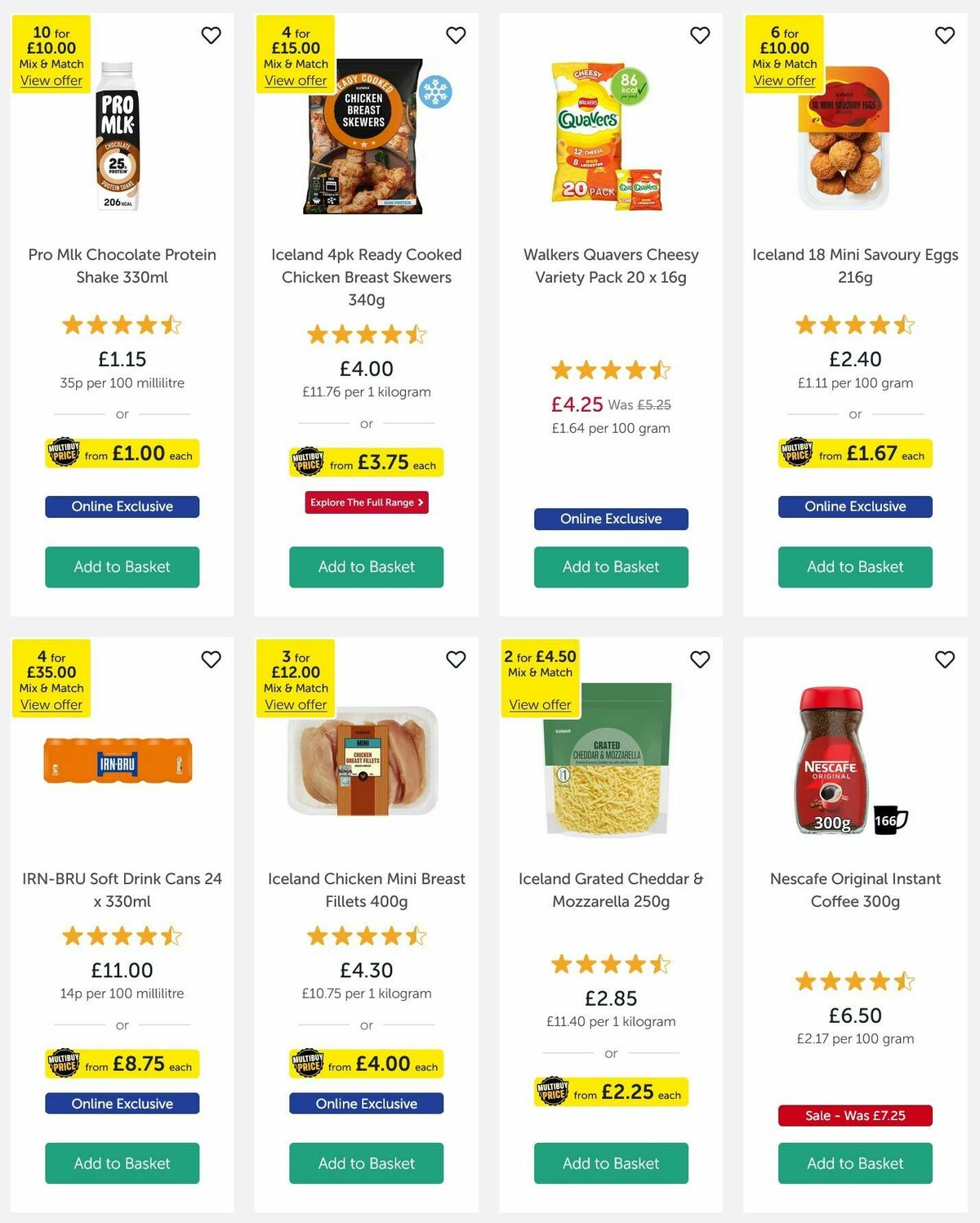 Iceland Offers from 13 March