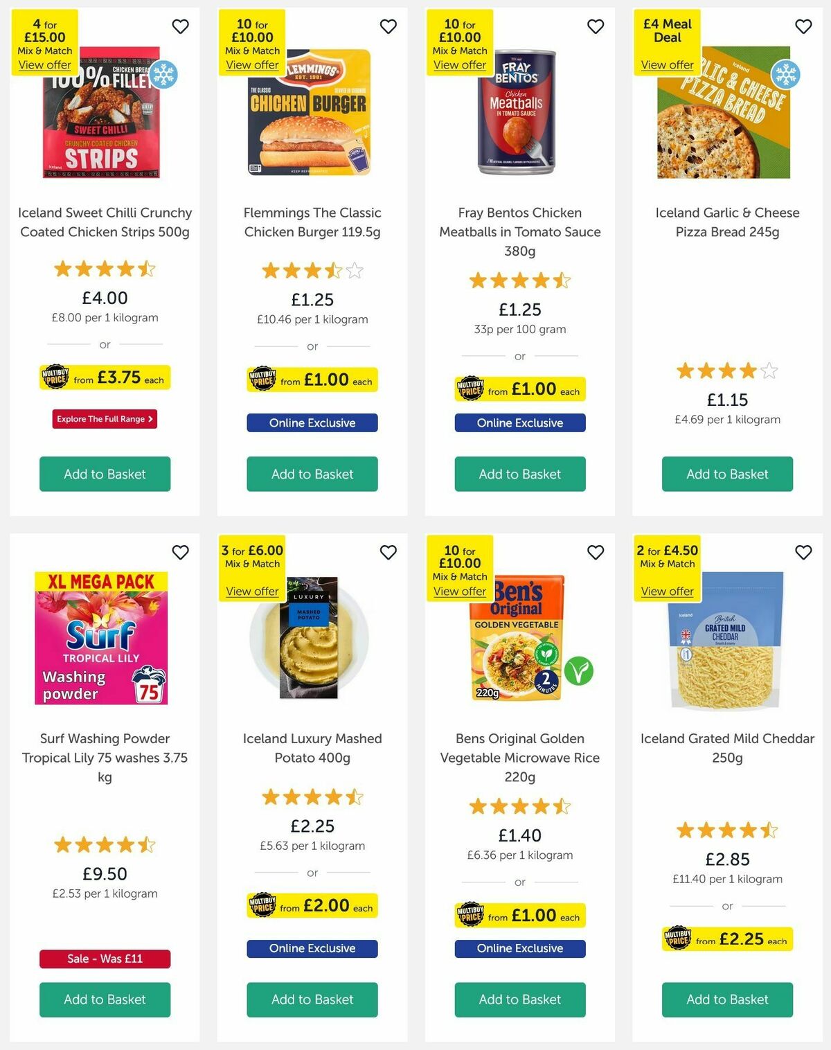 Iceland Offers from 13 March