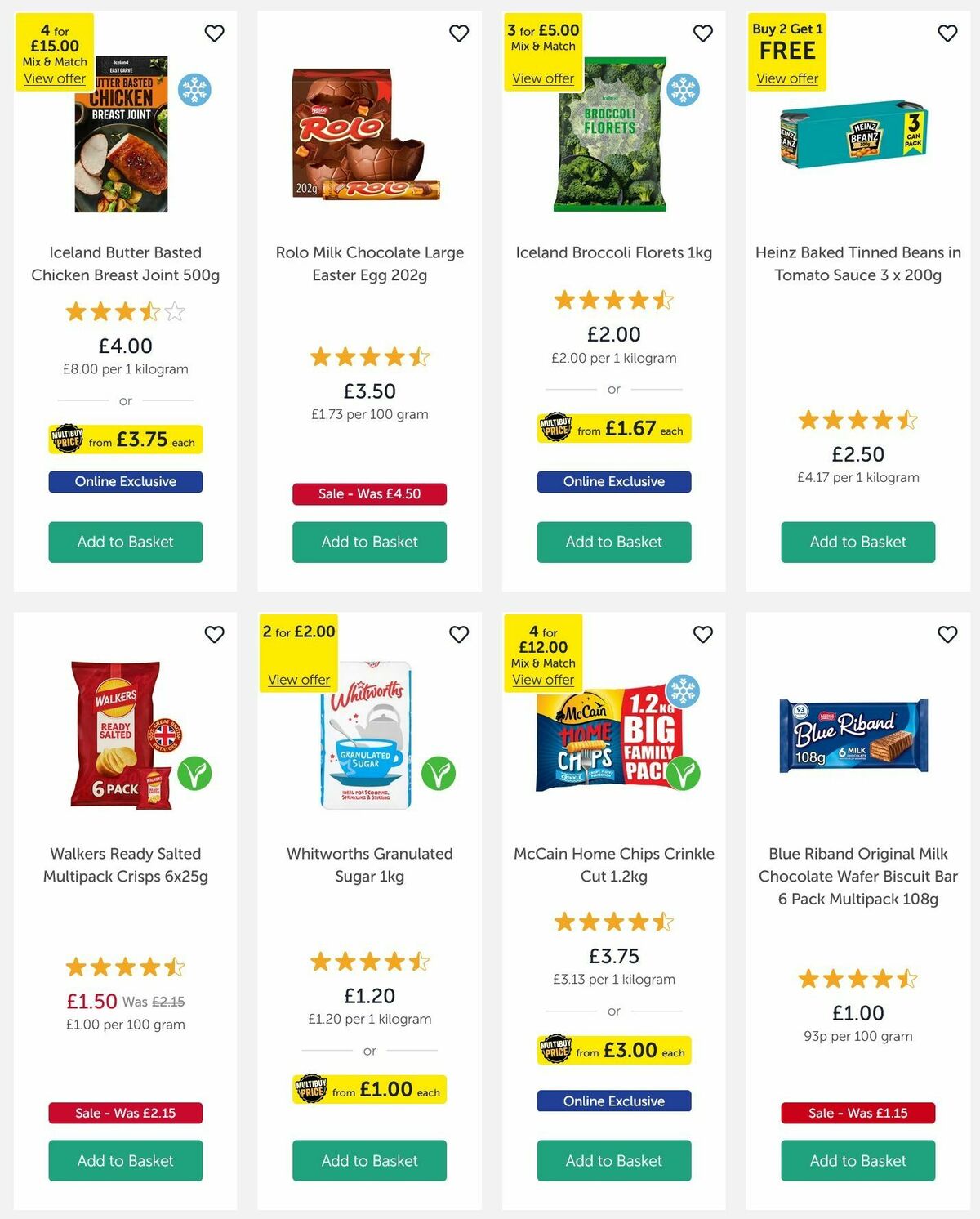 Iceland Offers from 13 March